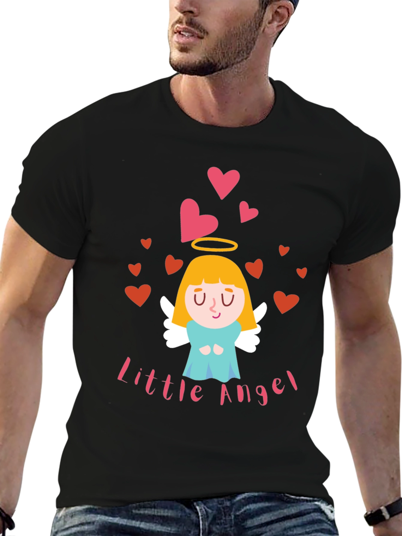 Little Angel Graphic Tee - Cute & Comfy
