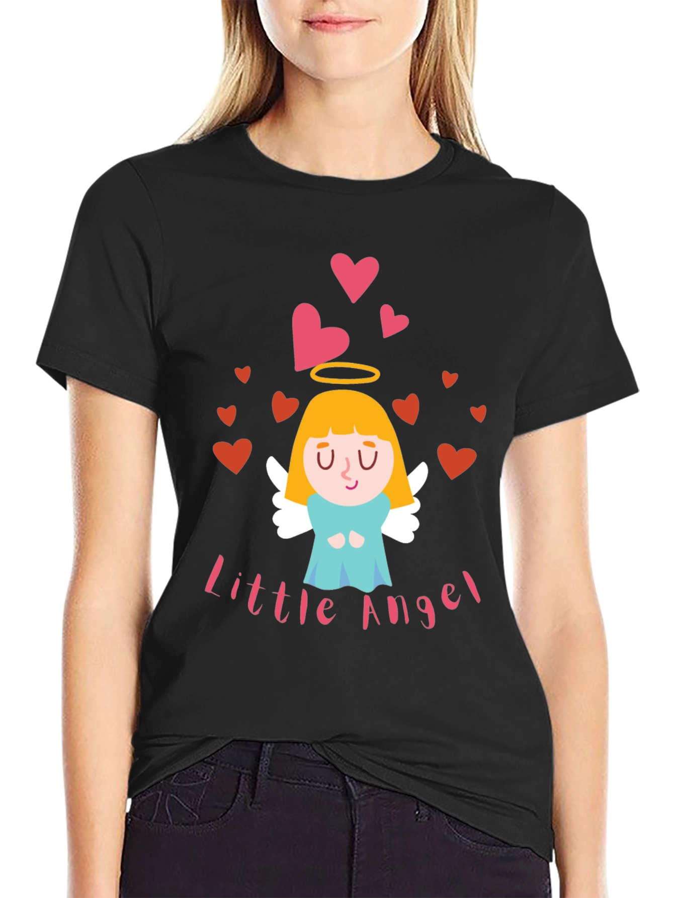 Little Angel Graphic Tee - Cute & Comfy