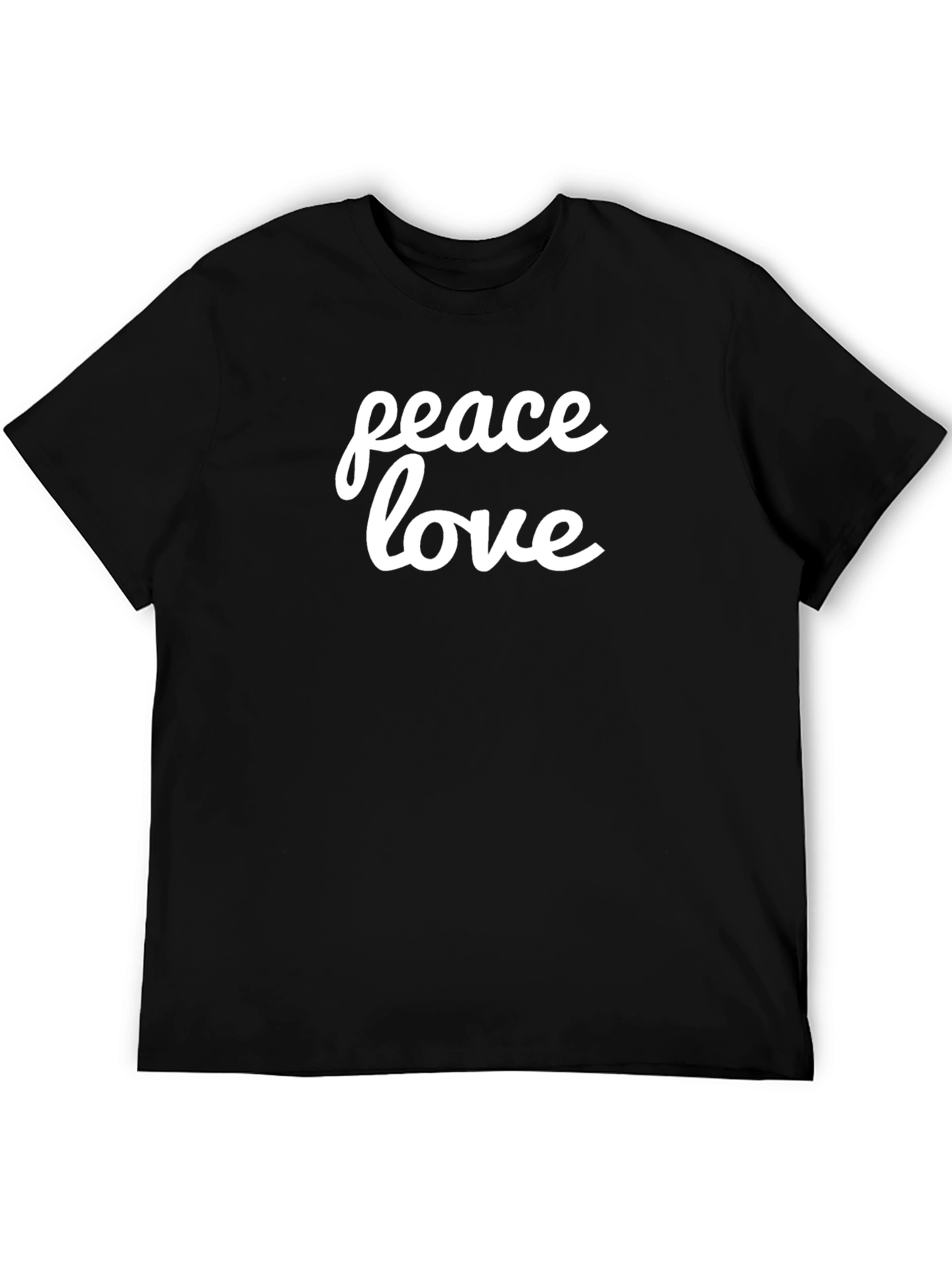 Peace Love T-Shirt - Stylish Graphic Tee