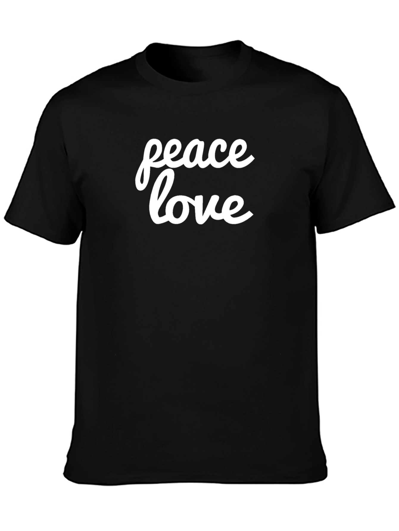 Peace Love T-Shirt - Stylish Graphic Tee