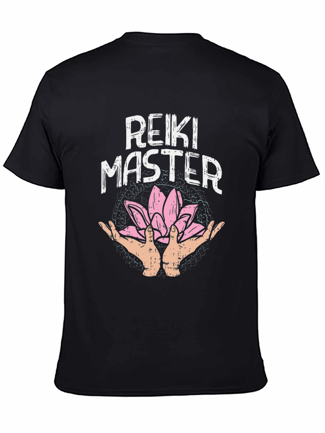 Reiki Master Lotus Flower Graphic T-Shirt