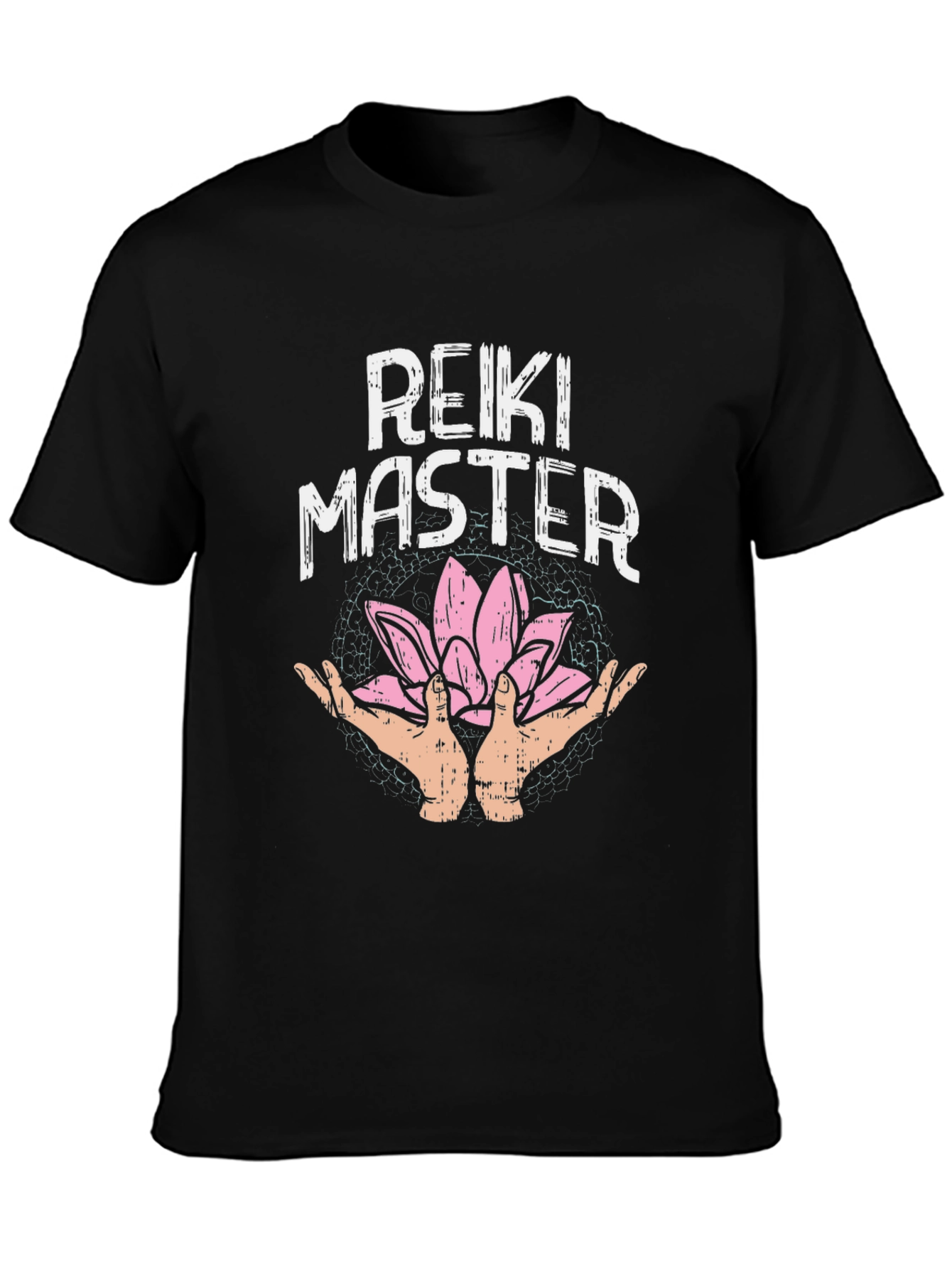 Reiki Master Lotus Flower Graphic T-Shirt