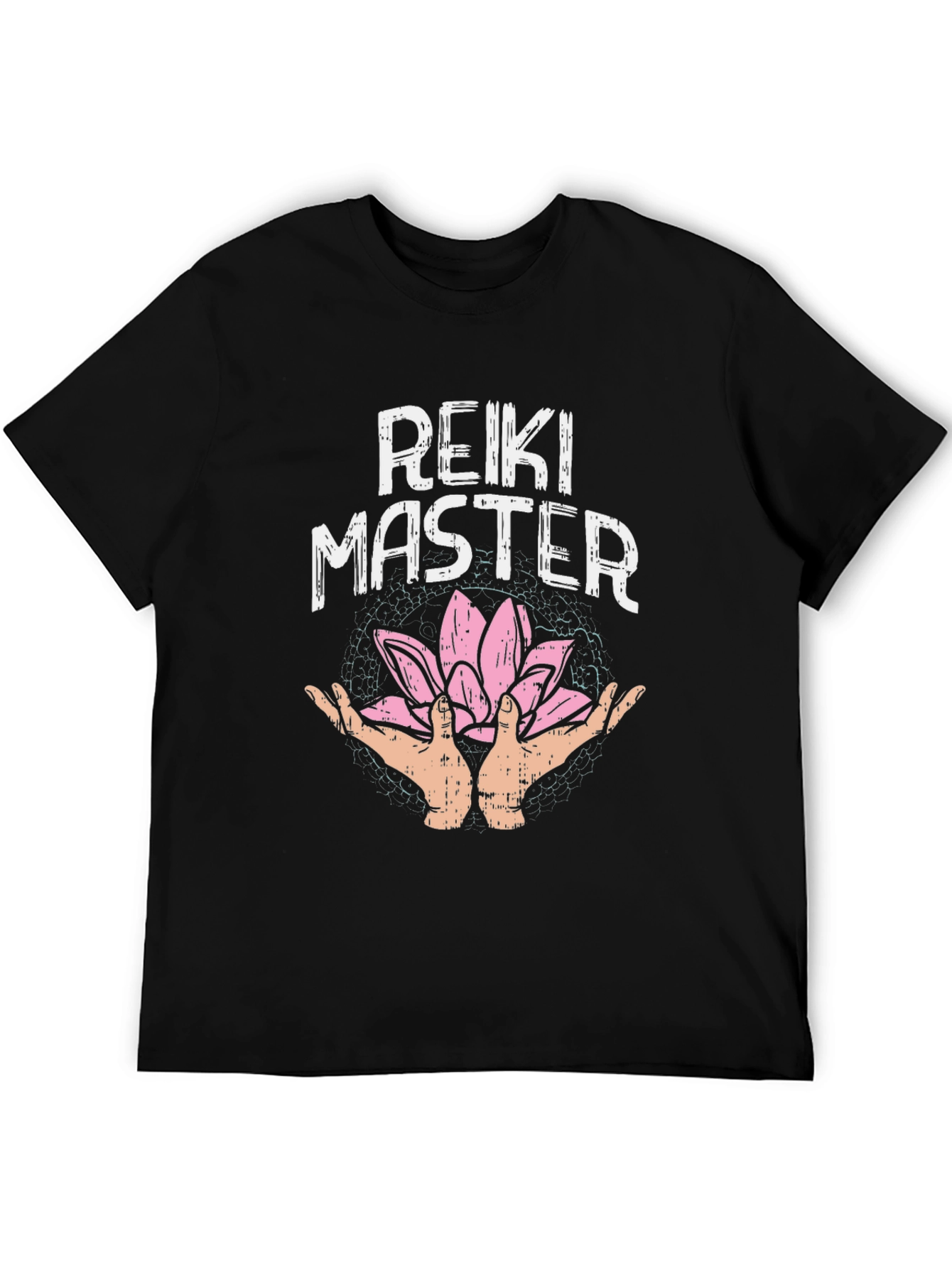 Reiki Master Lotus Flower Graphic T-Shirt