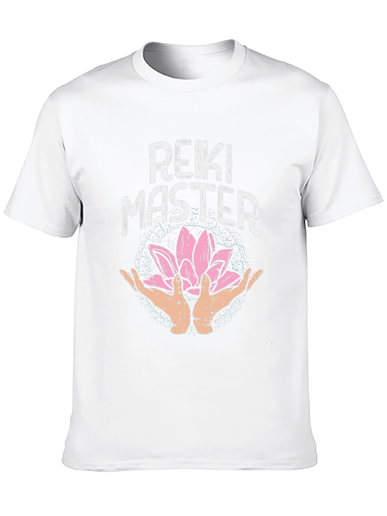Reiki Master Lotus Flower Graphic T-Shirt