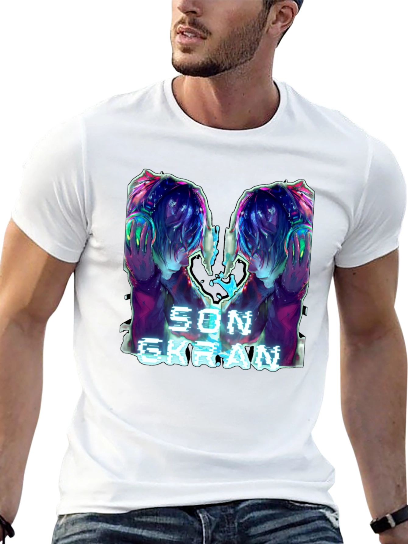 Son Ekran Graphic Tee - Unique Anime Style Shirt