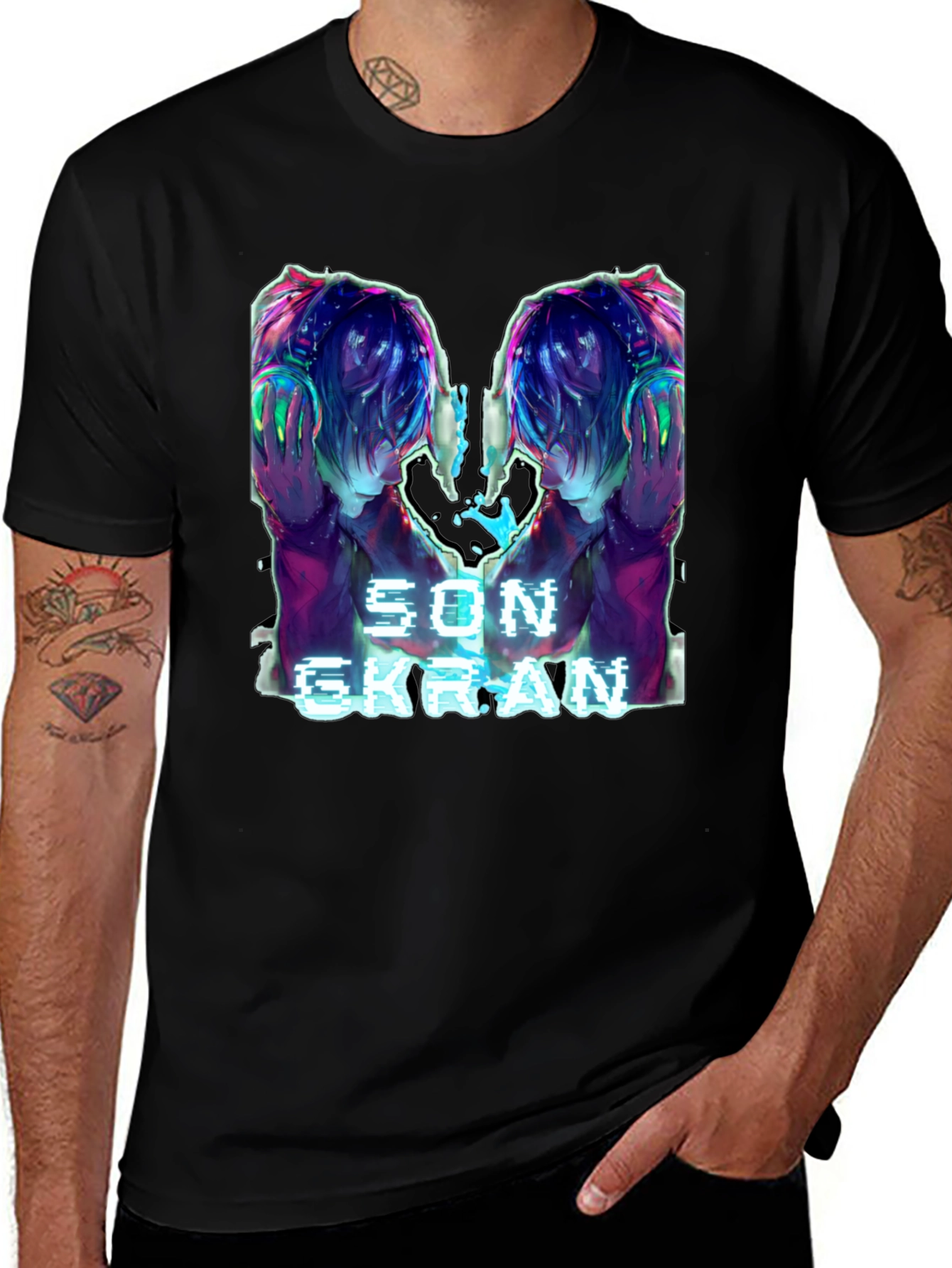 Son Ekran Graphic Tee - Unique Anime Style Shirt