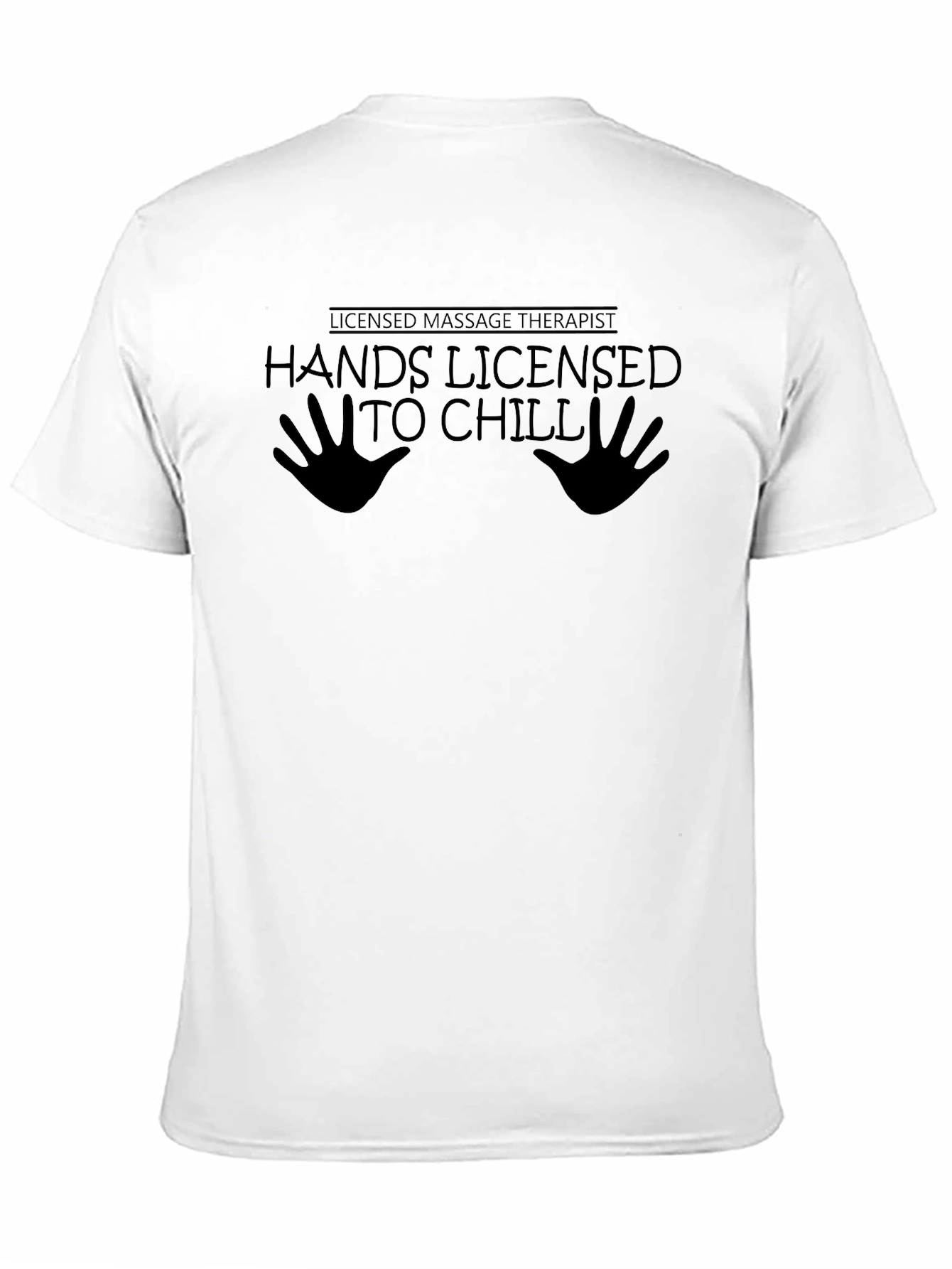 Licensed Massage Therapist Hands Graphic T-Shirt