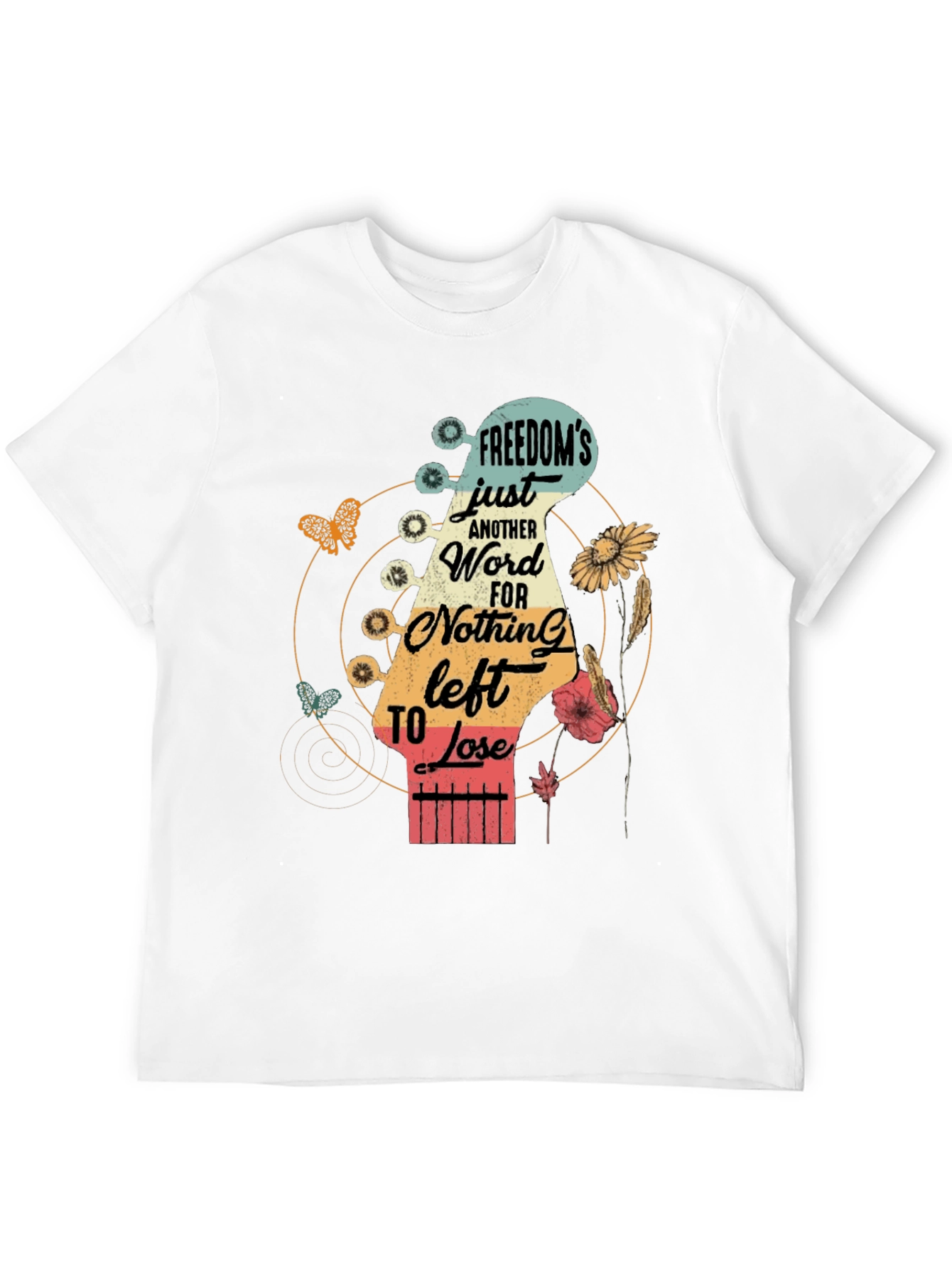 Freedoms Just Another Word Graphic Tee