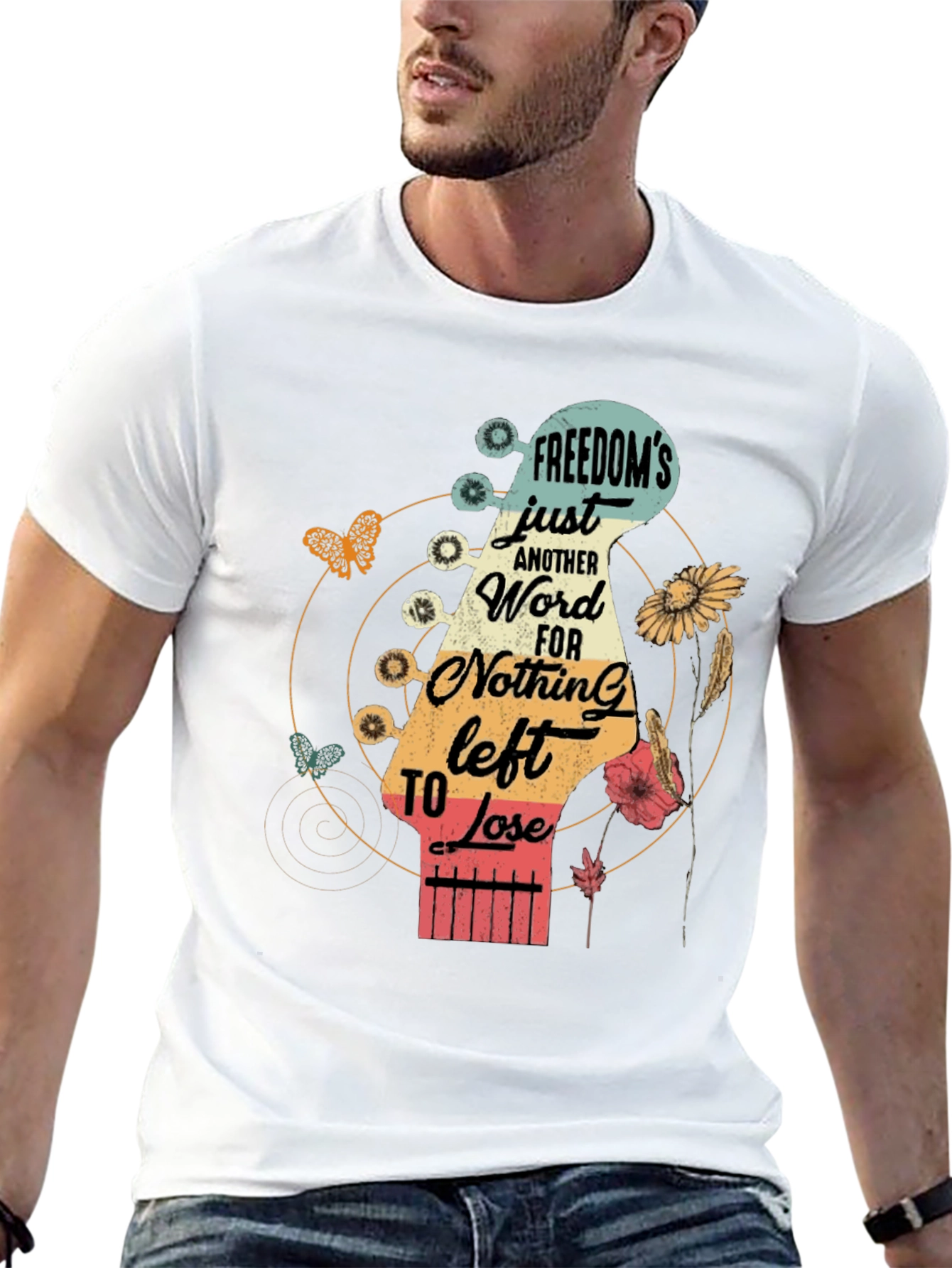 Freedoms Just Another Word Graphic Tee