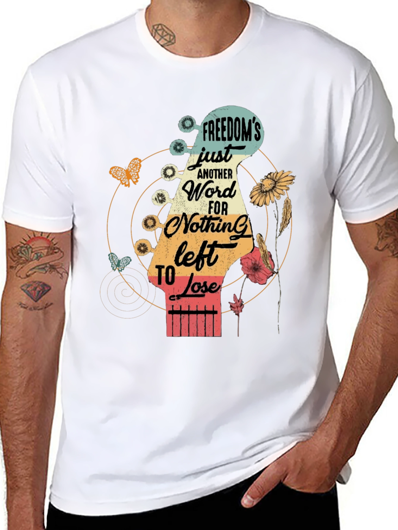 Freedoms Just Another Word Graphic Tee