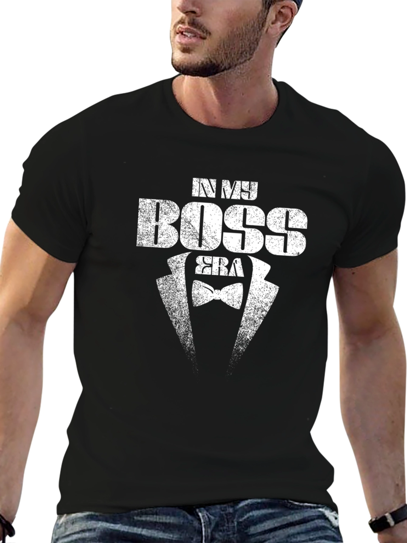 In My Boss Era Mens Graphic T-Shirt