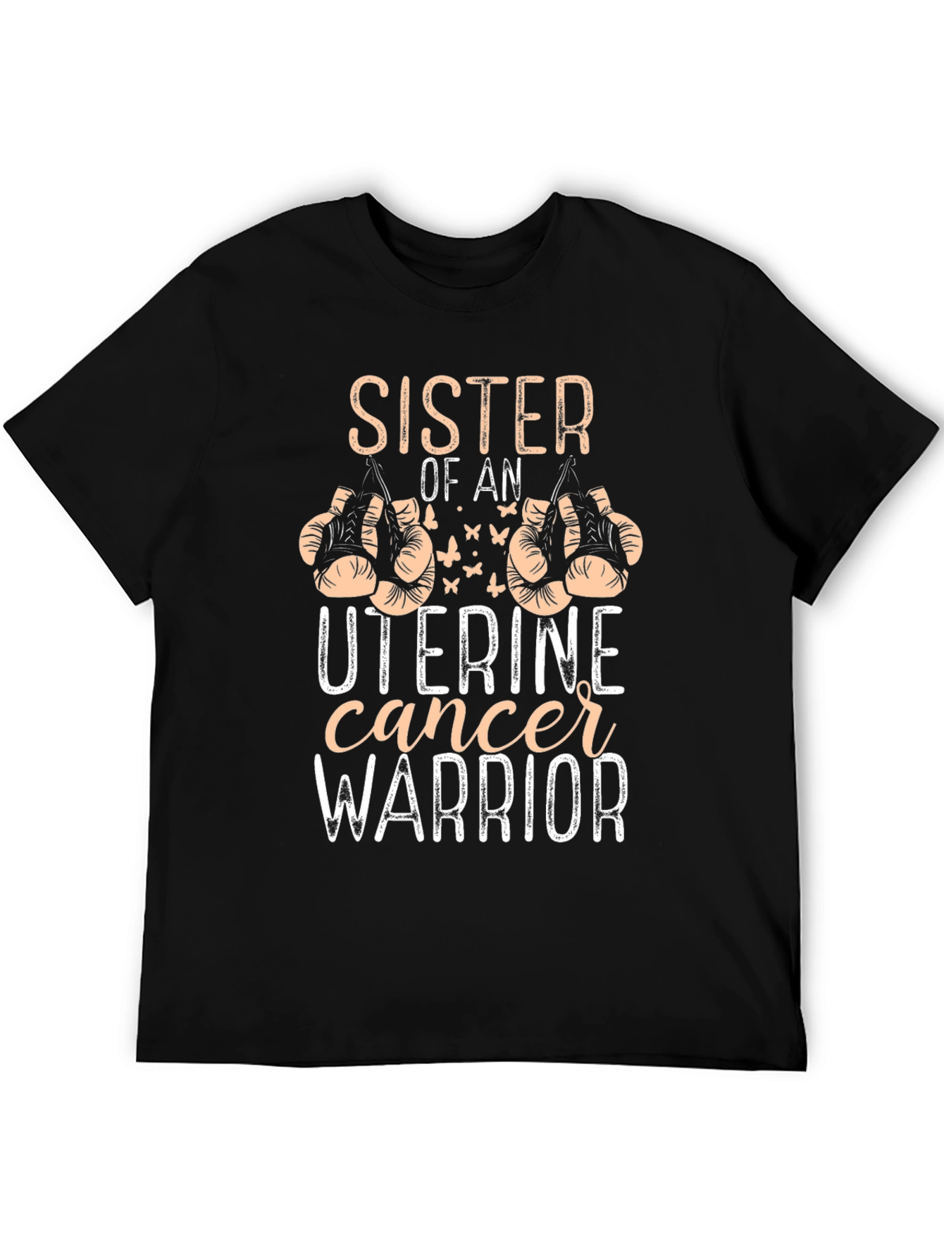 Uterine Cancer Warrior Sister T-Shirt
