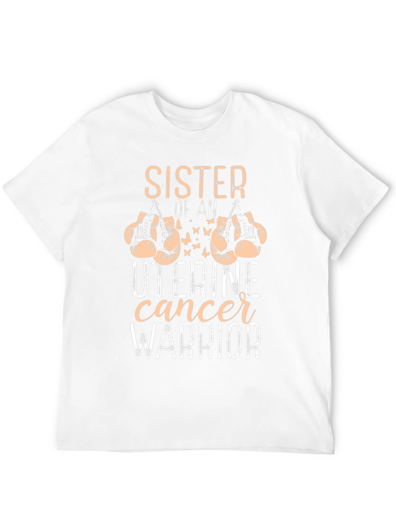 Uterine Cancer Warrior Sister T-Shirt
