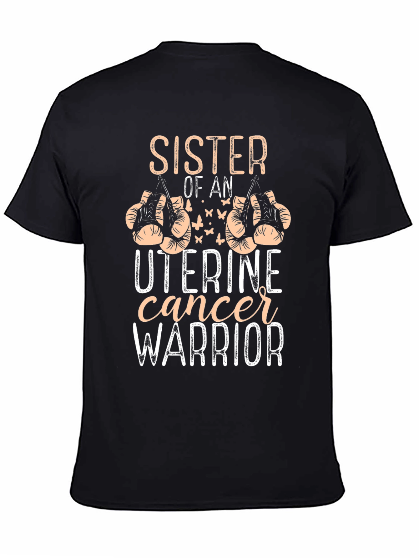 Uterine Cancer Warrior Sister T-Shirt