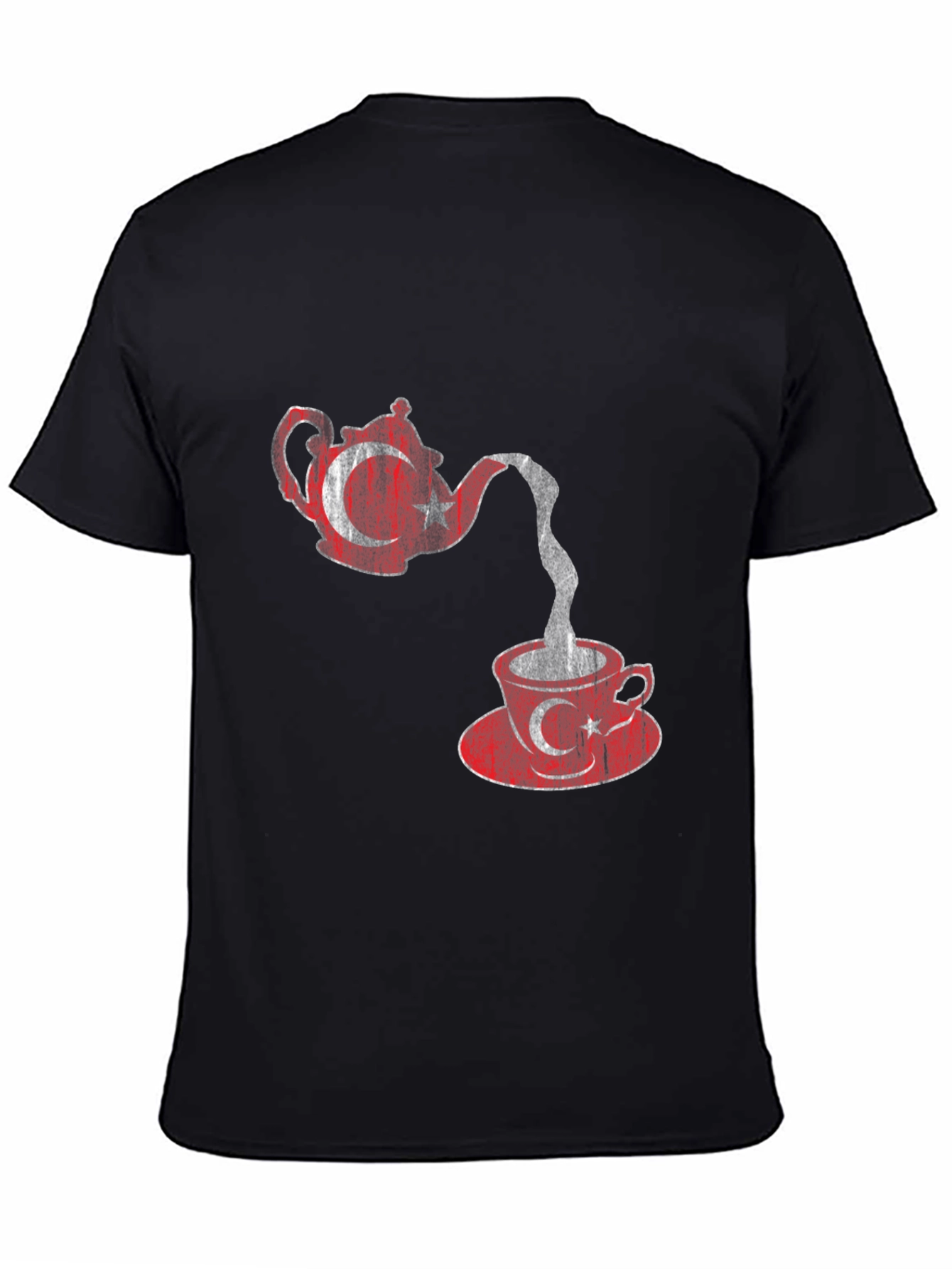 Turkey Tea Flag Graphic T-Shirt