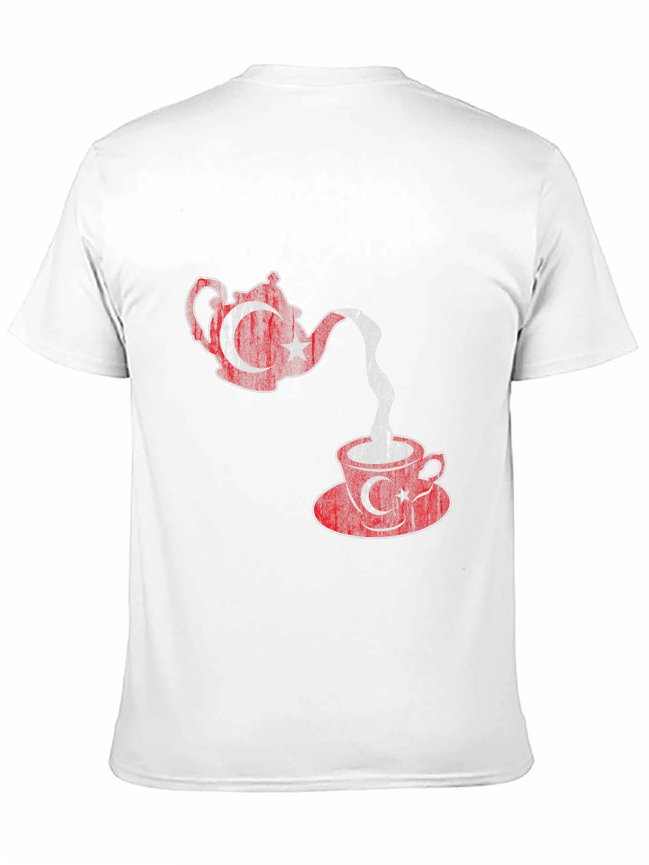 Turkey Tea Flag Graphic T-Shirt