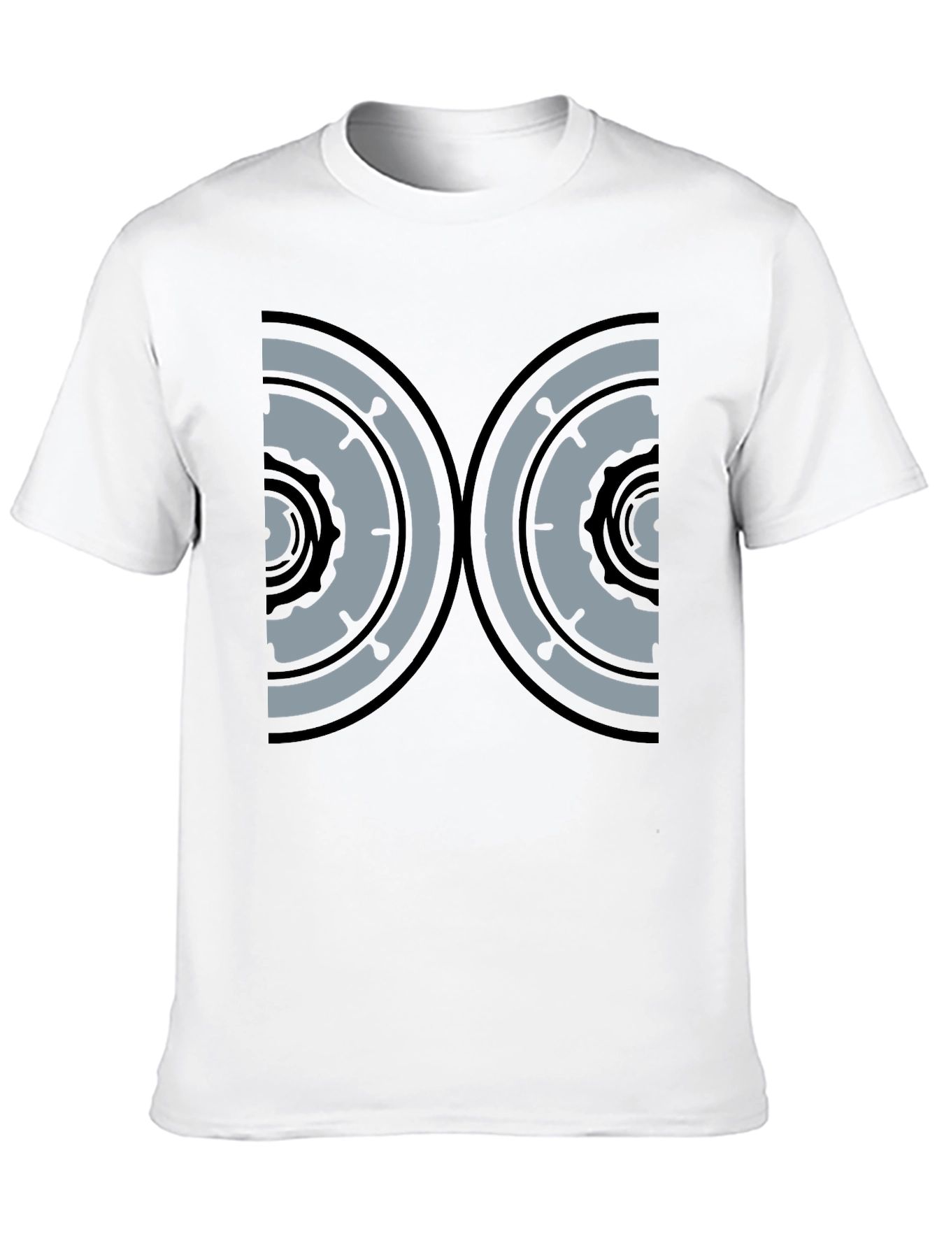 Novelty Graphic Tee - Twin Dial Design