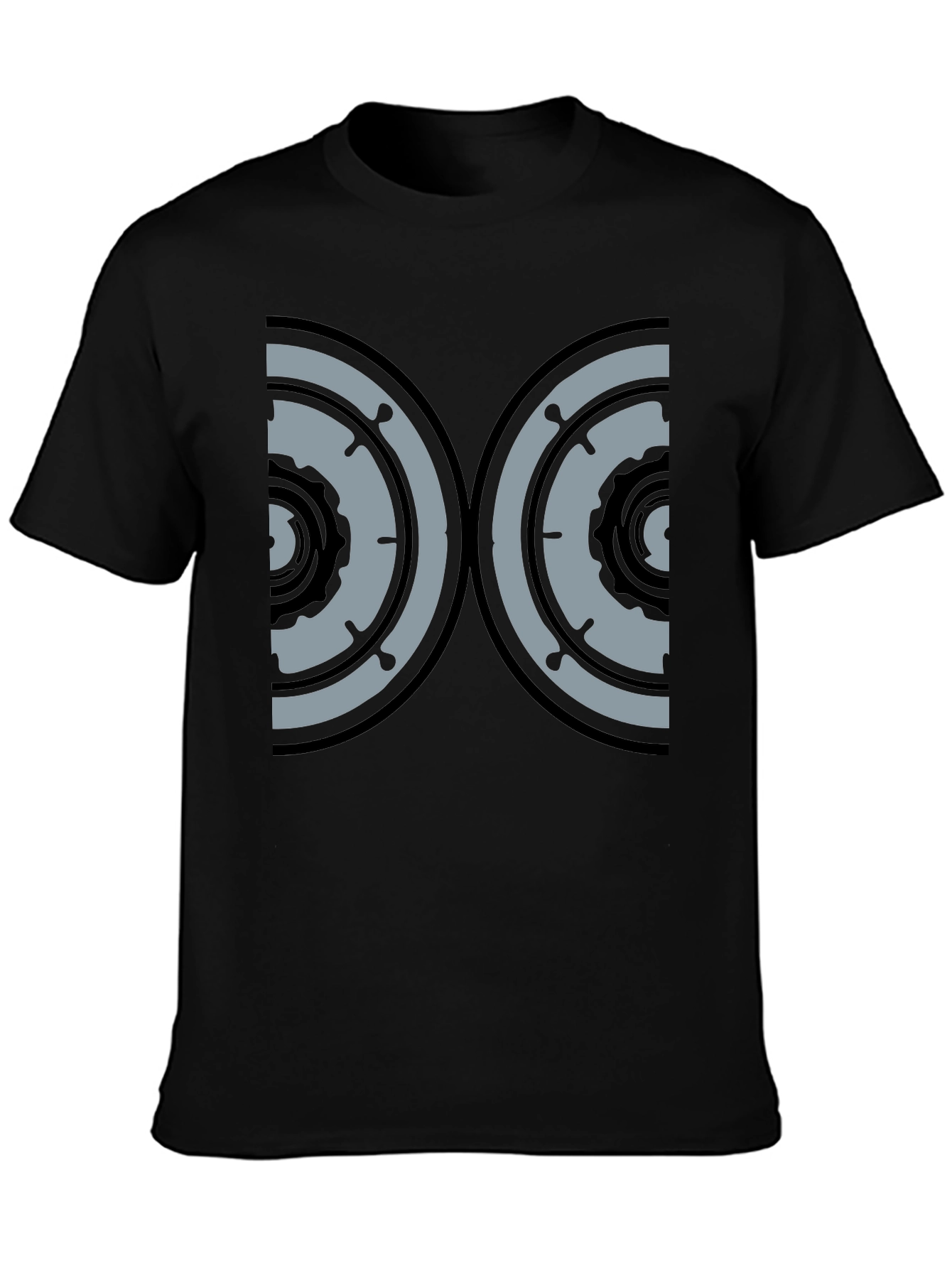 Novelty Graphic Tee - Twin Dial Design