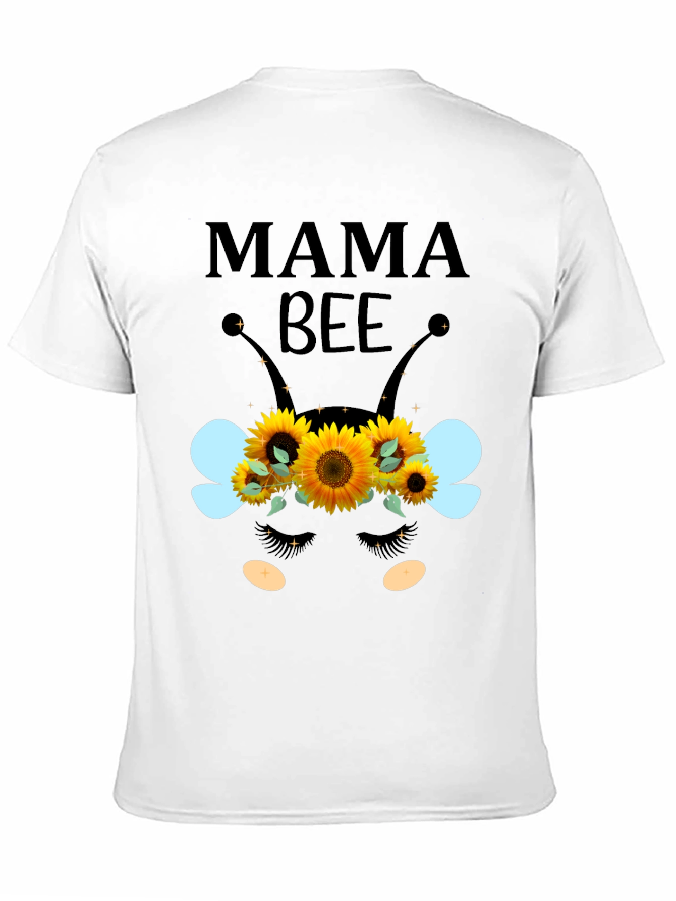 Mama Bee Sunflower Graphic Tee