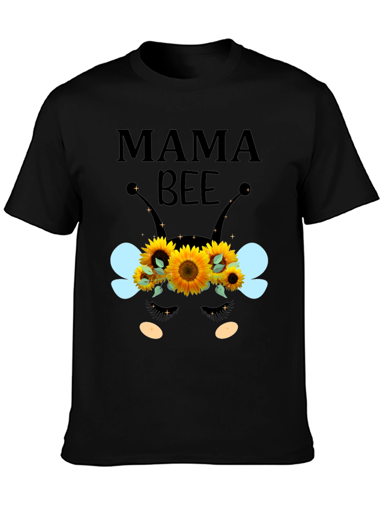 Mama Bee Sunflower Graphic Tee