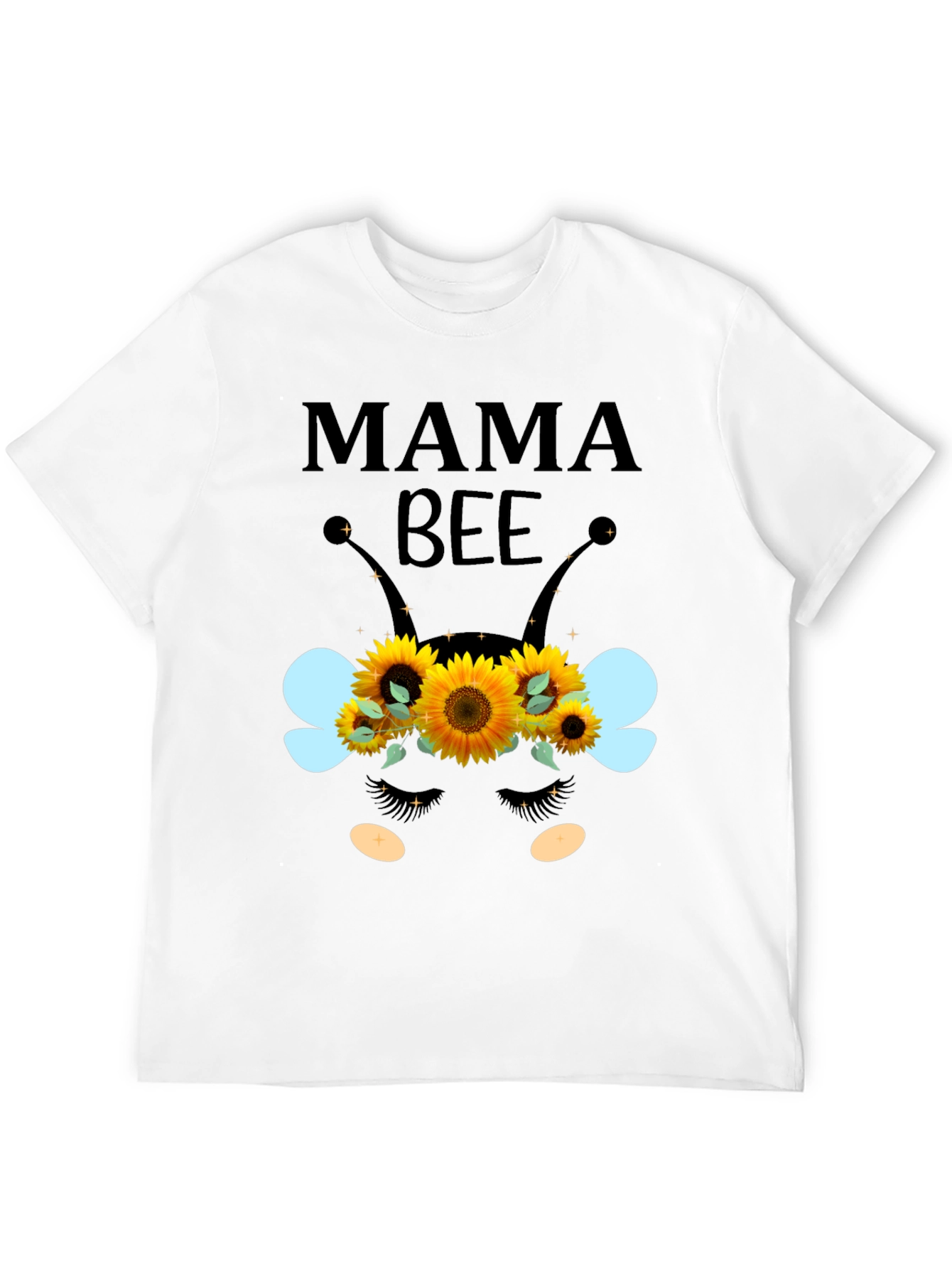 Mama Bee Sunflower Graphic Tee