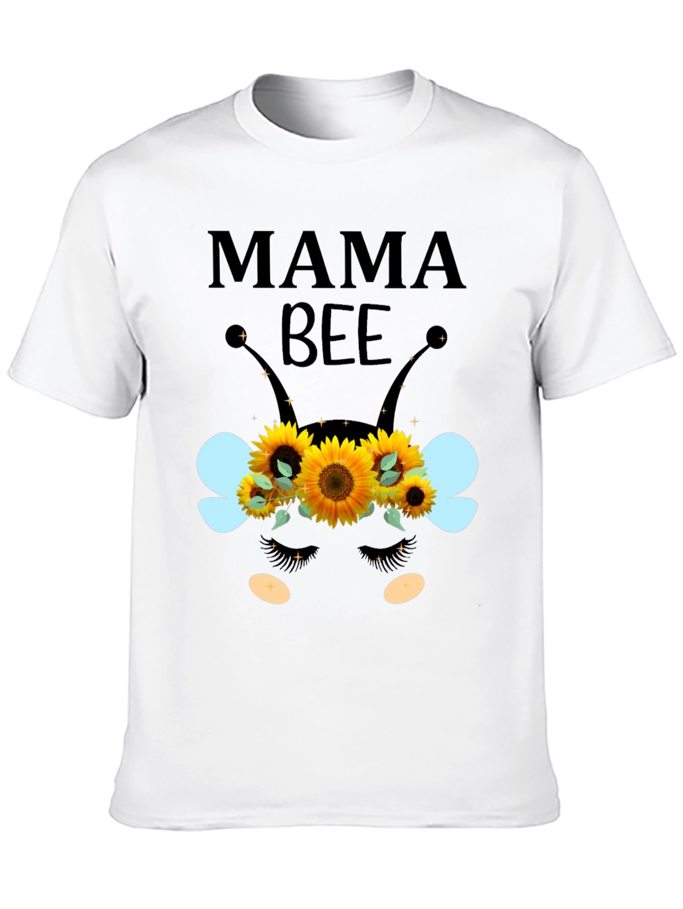 Mama Bee Sunflower Graphic Tee