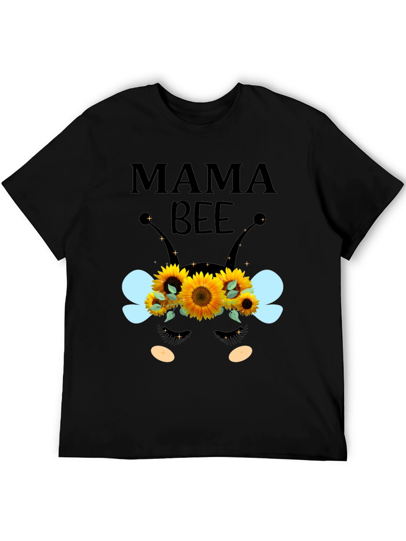 Mama Bee Sunflower Graphic Tee