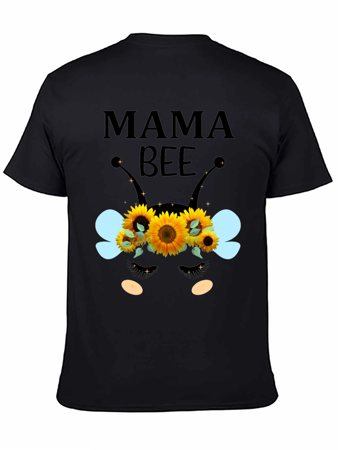 Mama Bee Sunflower Graphic Tee