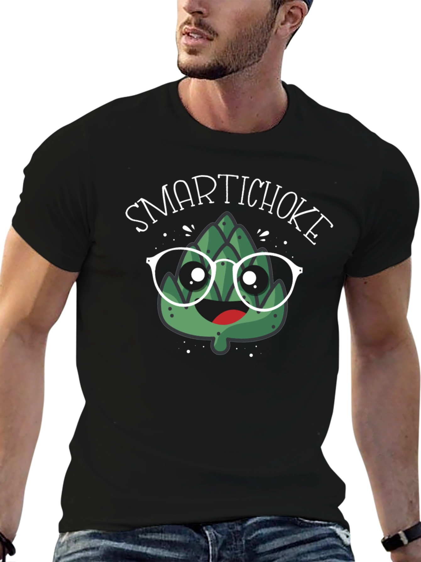 Smartichoke Graphic Tee - Funny Artichoke Pun Shirt