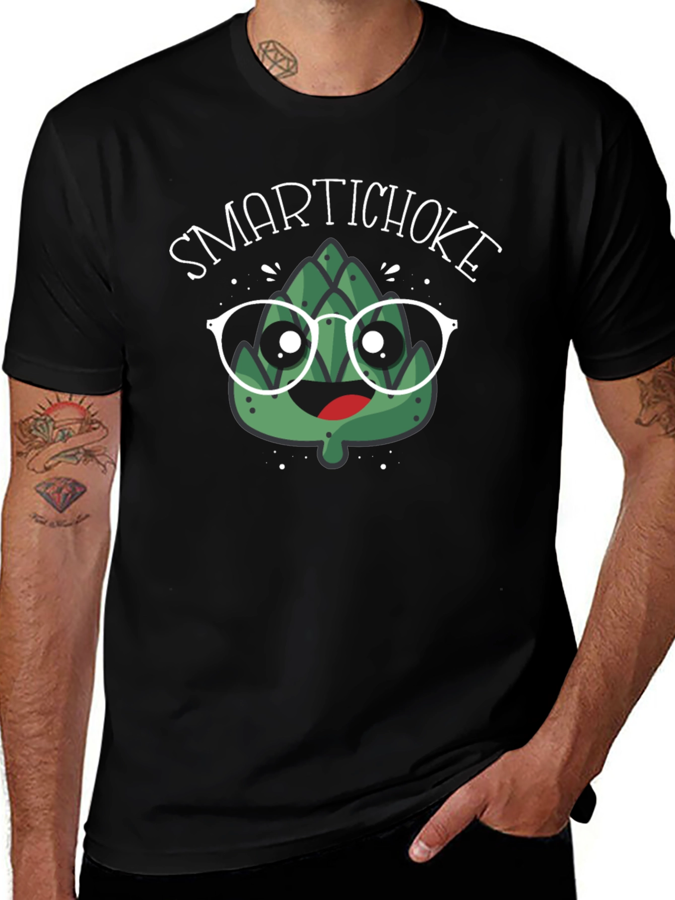 Smartichoke Graphic Tee - Funny Artichoke Pun Shirt