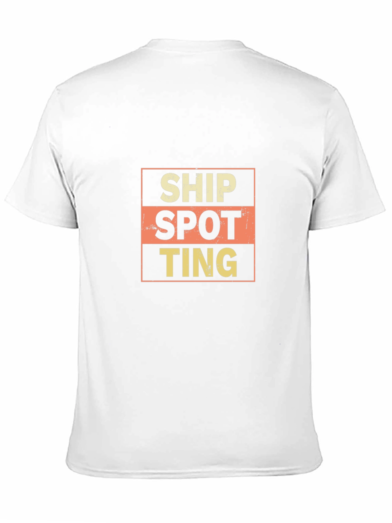 Ship Spotting Graphic T-Shirt - Classic Black Tee