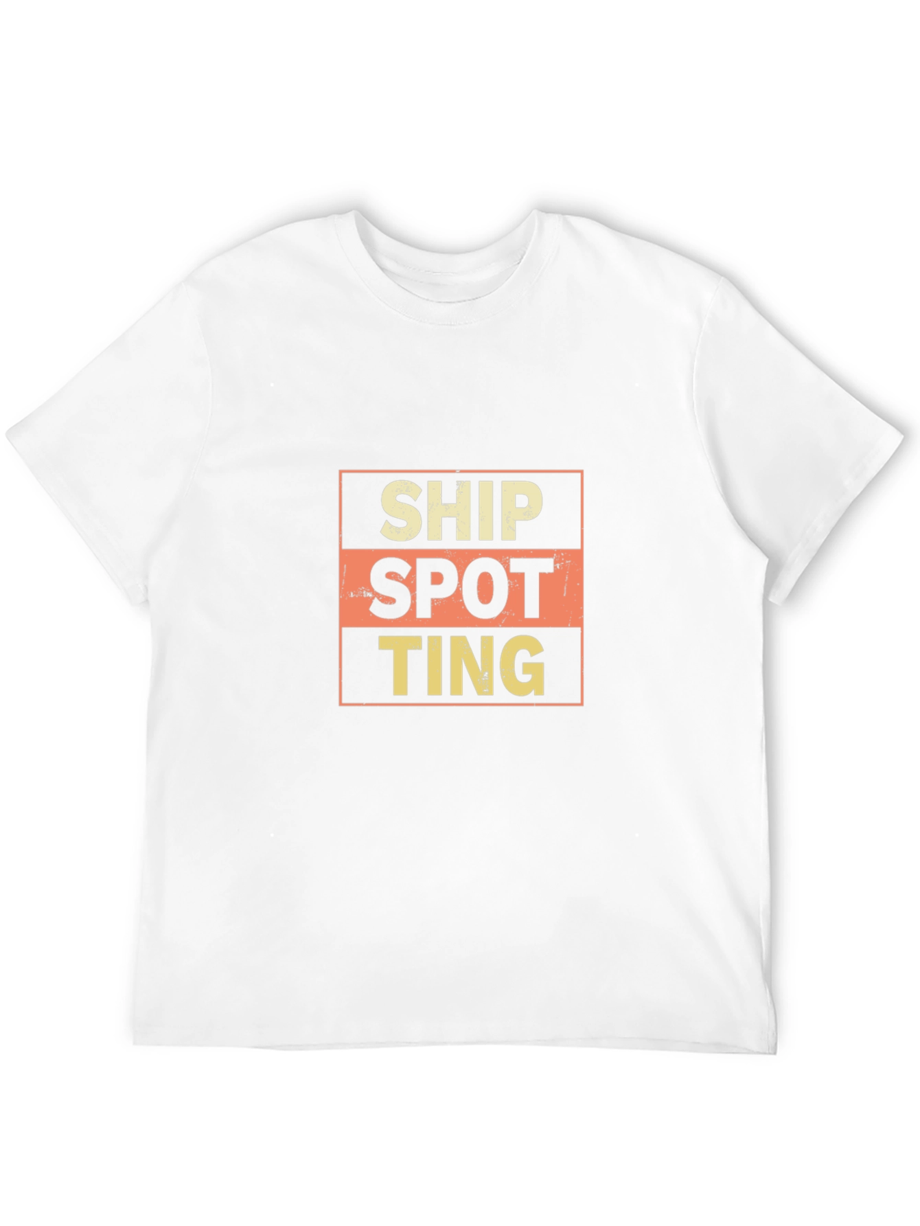 Ship Spotting Graphic T-Shirt - Classic Black Tee