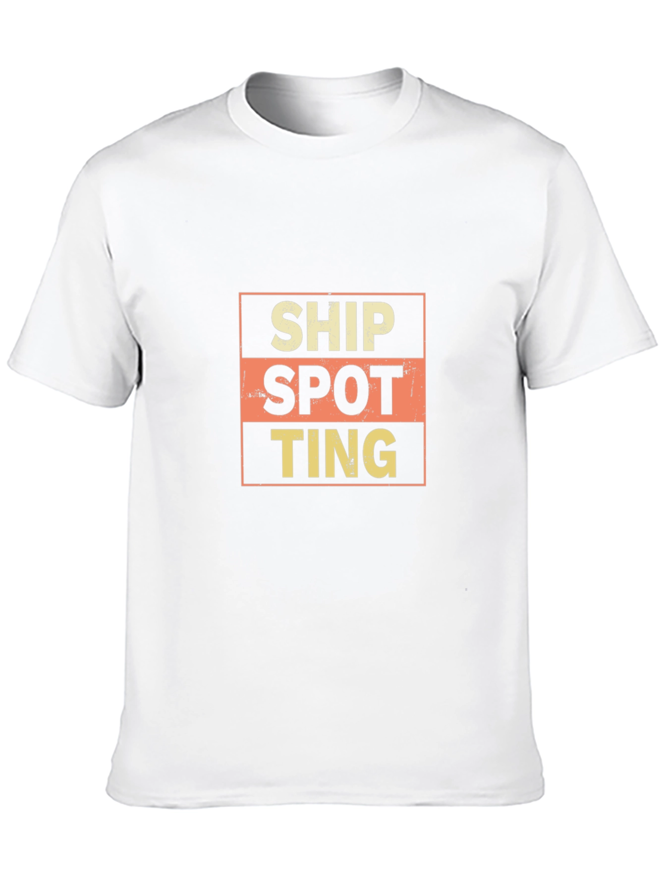 Ship Spotting Graphic T-Shirt - Classic Black Tee
