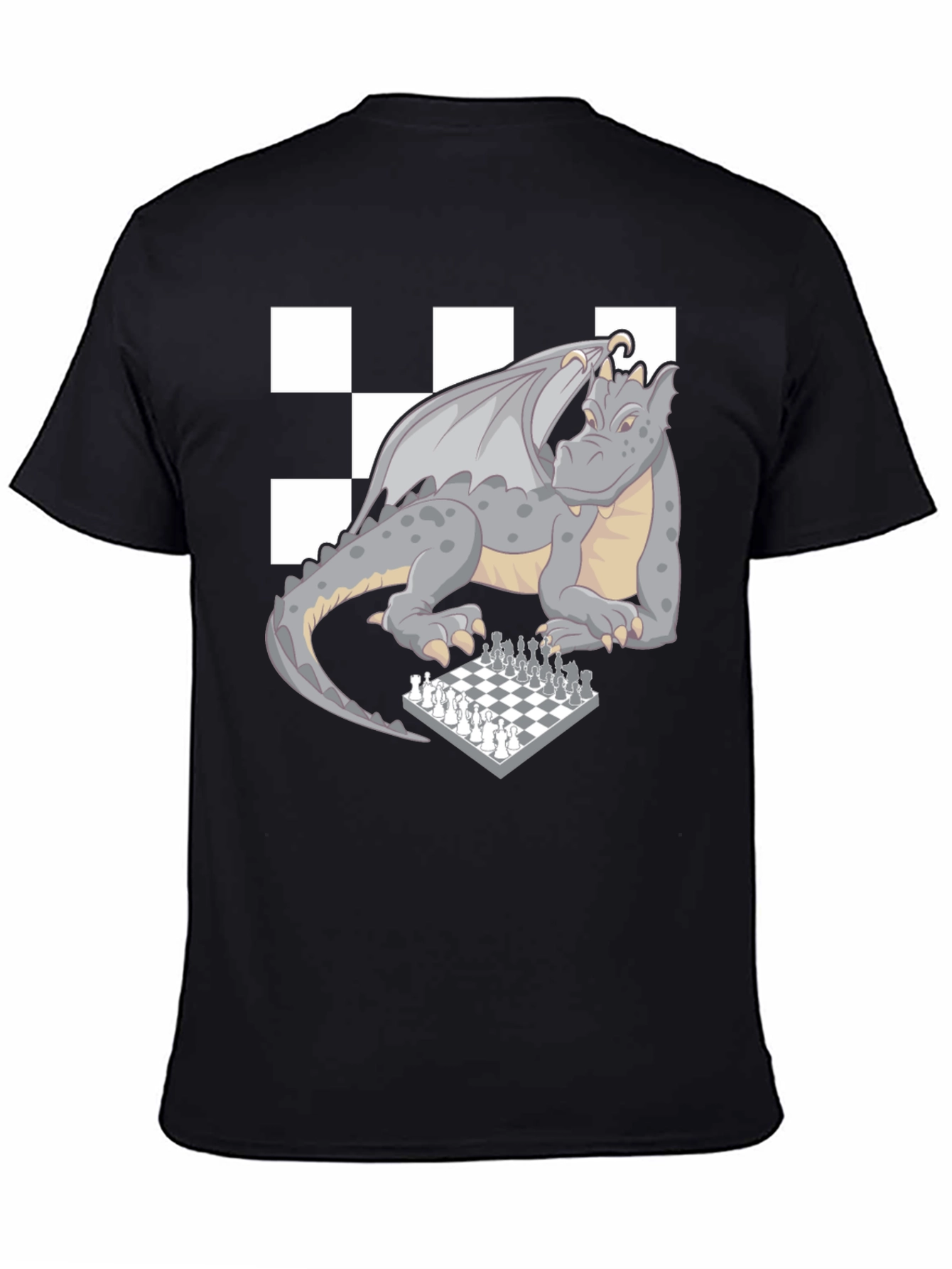 Dragon Chess Master T-Shirt - Novelty Graphic Tee