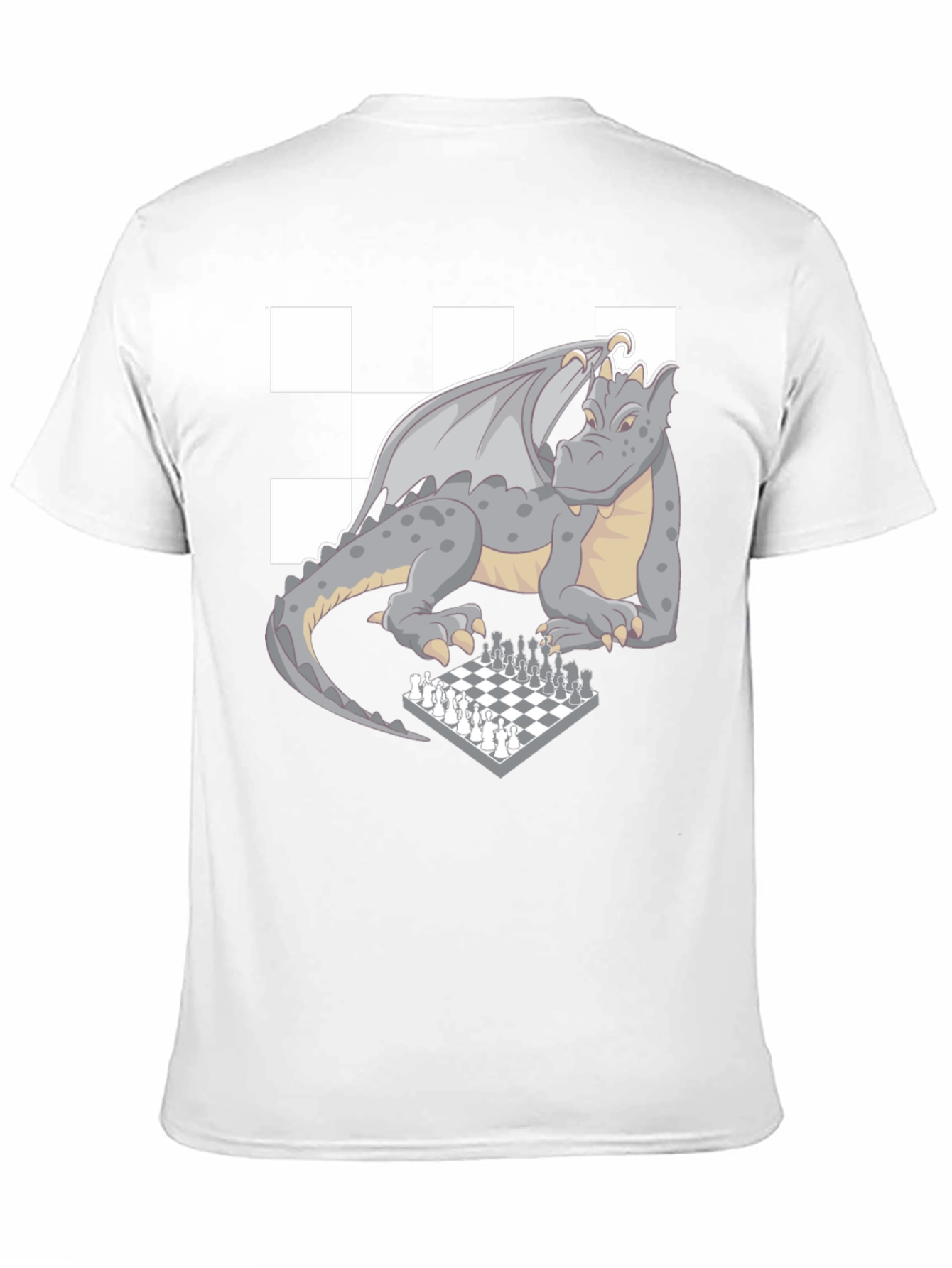Dragon Chess Master T-Shirt - Novelty Graphic Tee