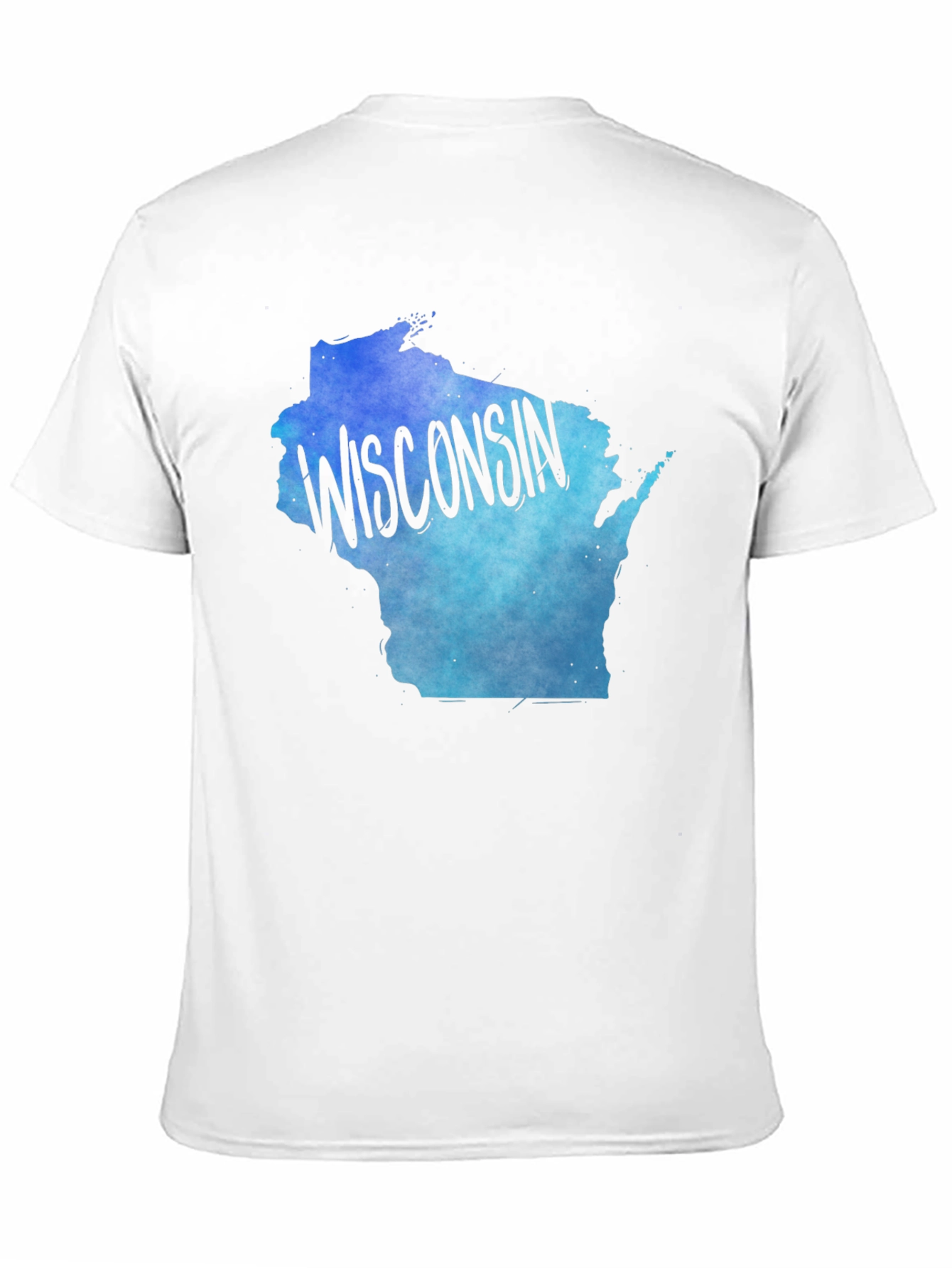 Wisconsin State Pride Tee - Gradient Design