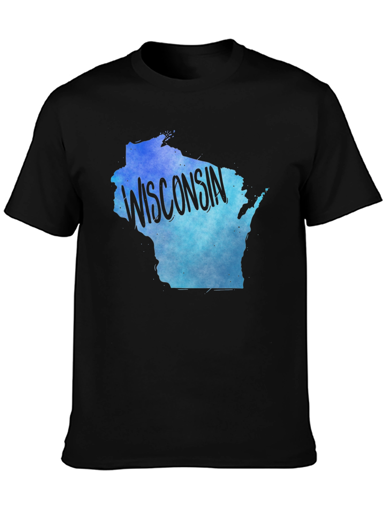 Wisconsin State Pride Tee - Gradient Design