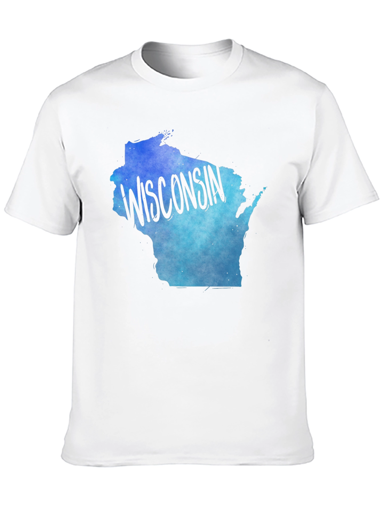 Wisconsin State Pride Tee - Gradient Design