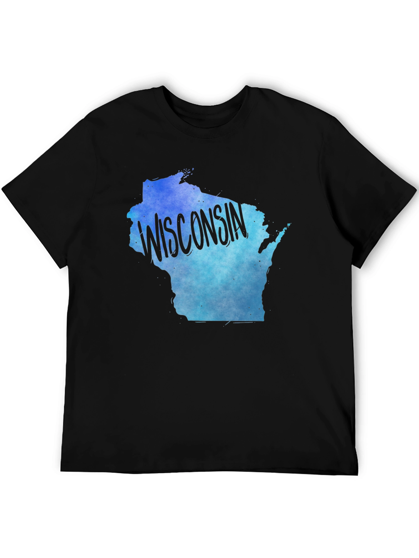 Wisconsin State Pride Tee - Gradient Design