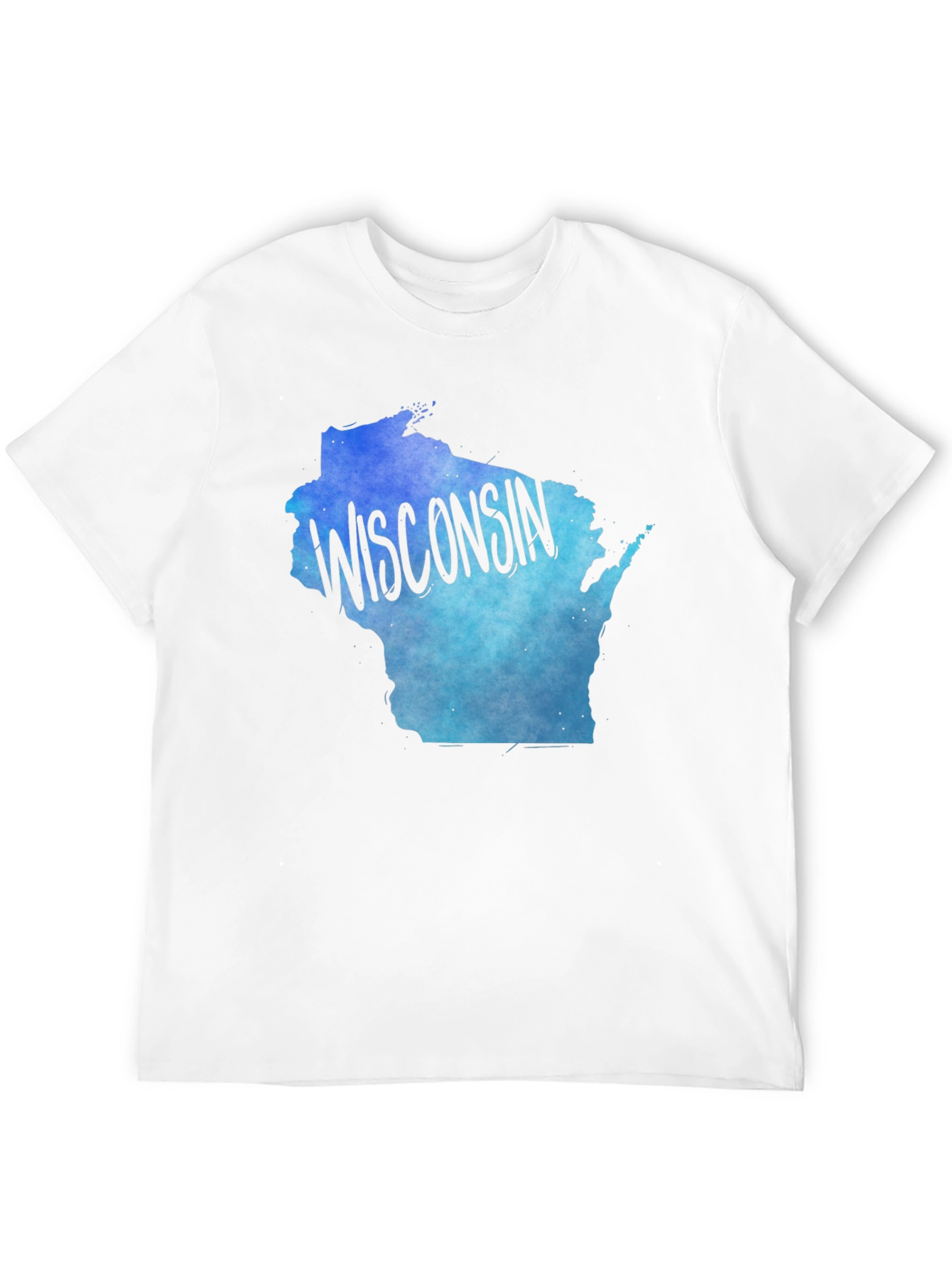 Wisconsin State Pride Tee - Gradient Design