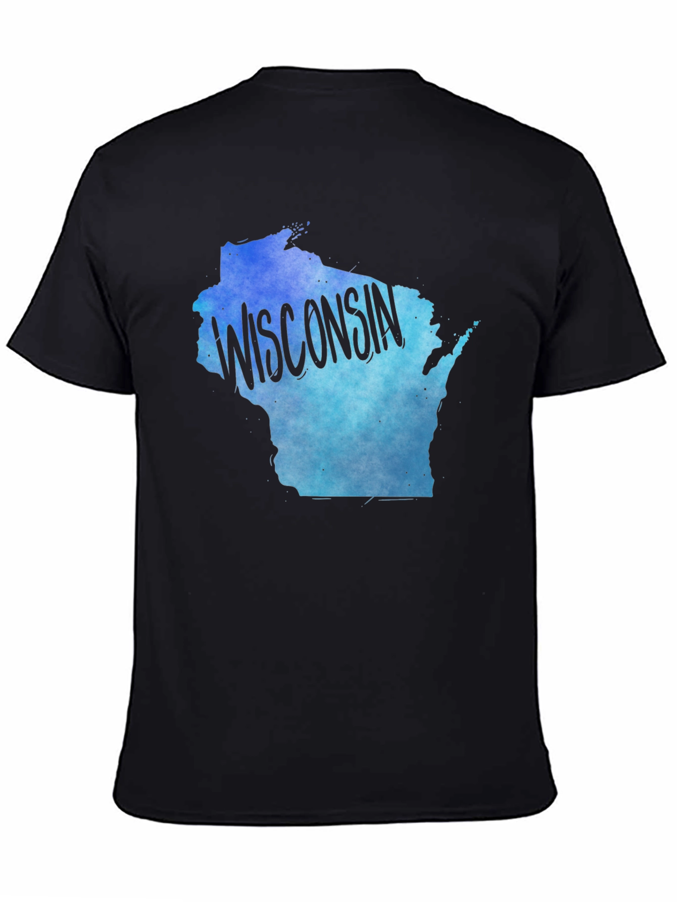 Wisconsin State Pride Tee - Gradient Design
