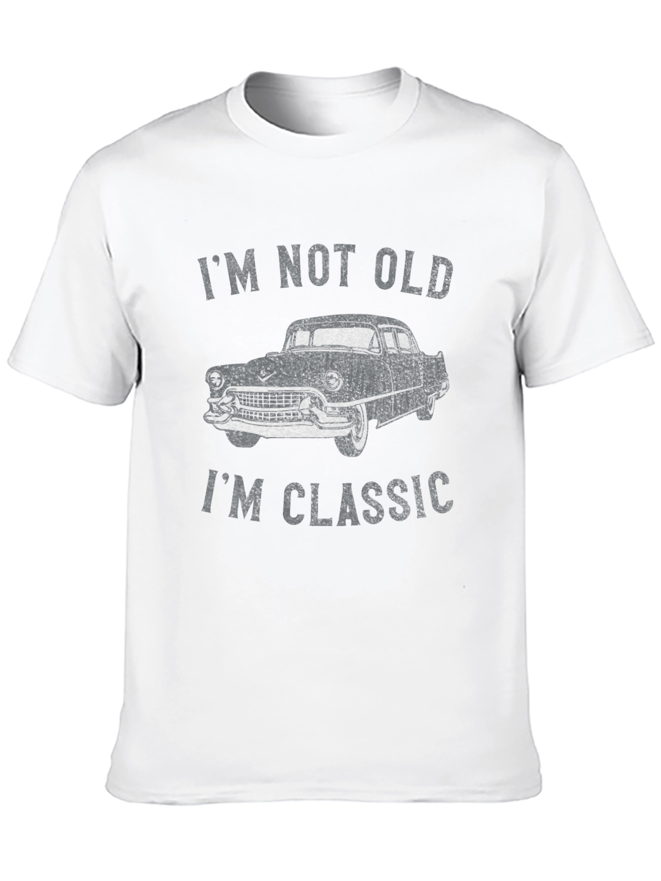 Im Not Old Im Classic Car Black T-Shirt