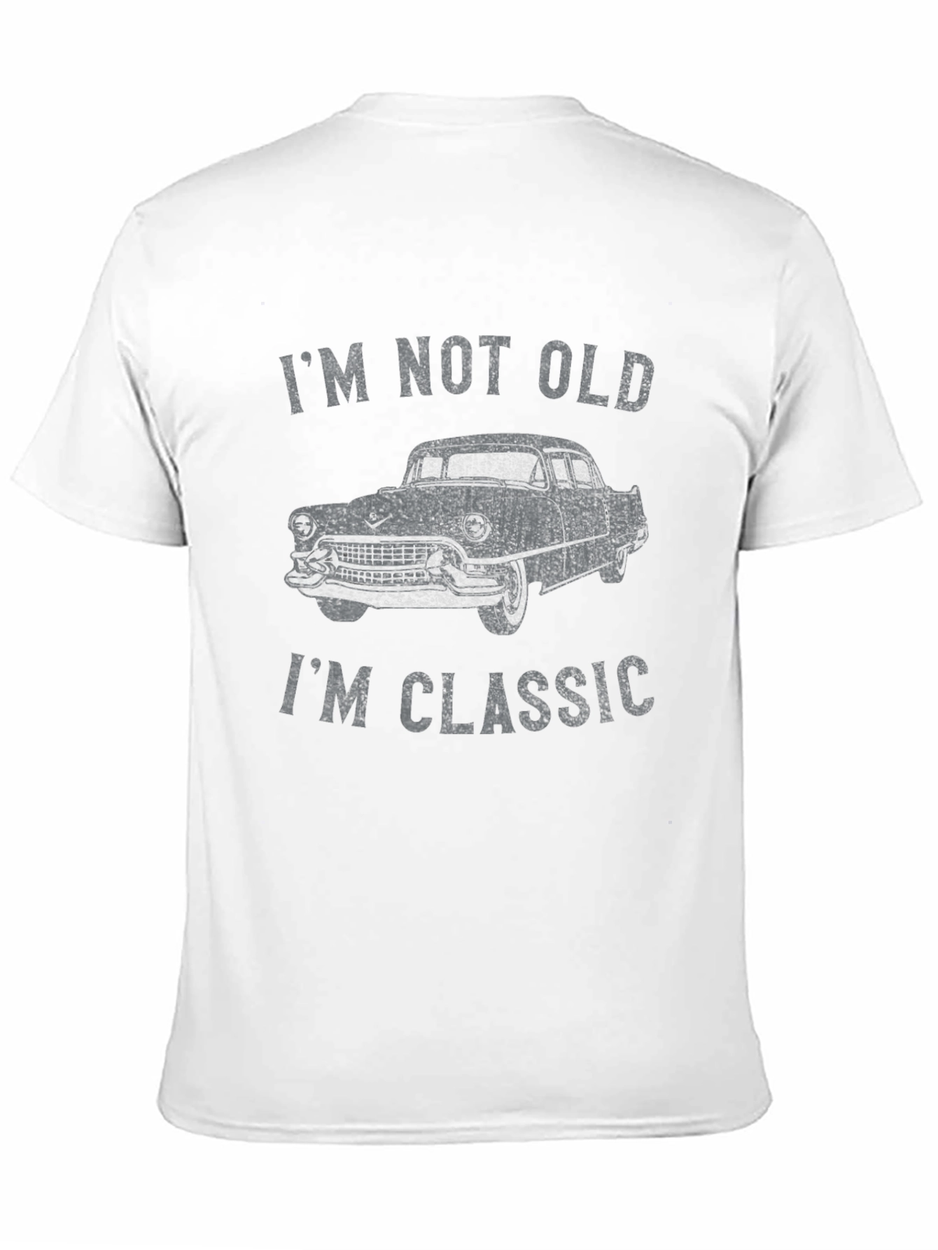 Im Not Old Im Classic Car Black T-Shirt