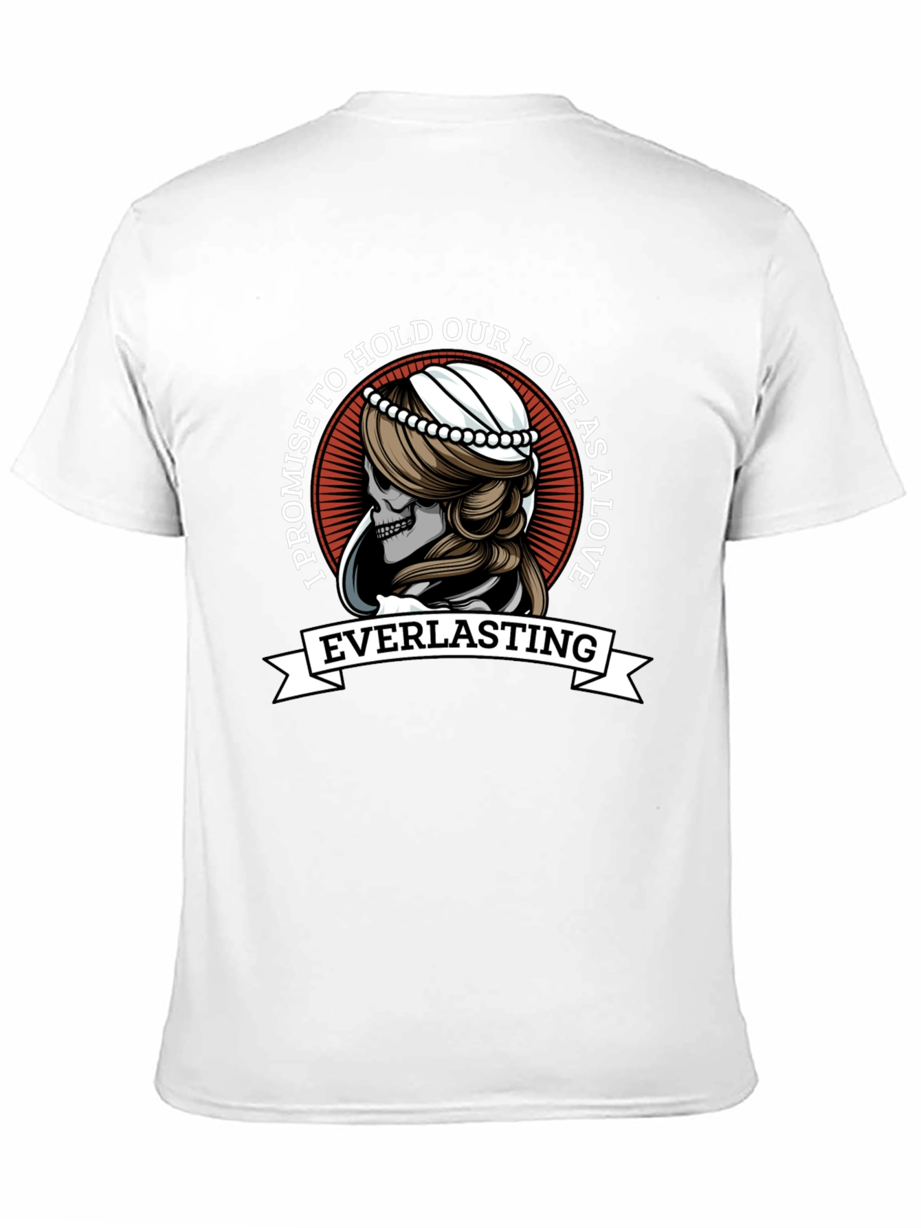 Everlasting Love Skeleton Bride T-Shirt