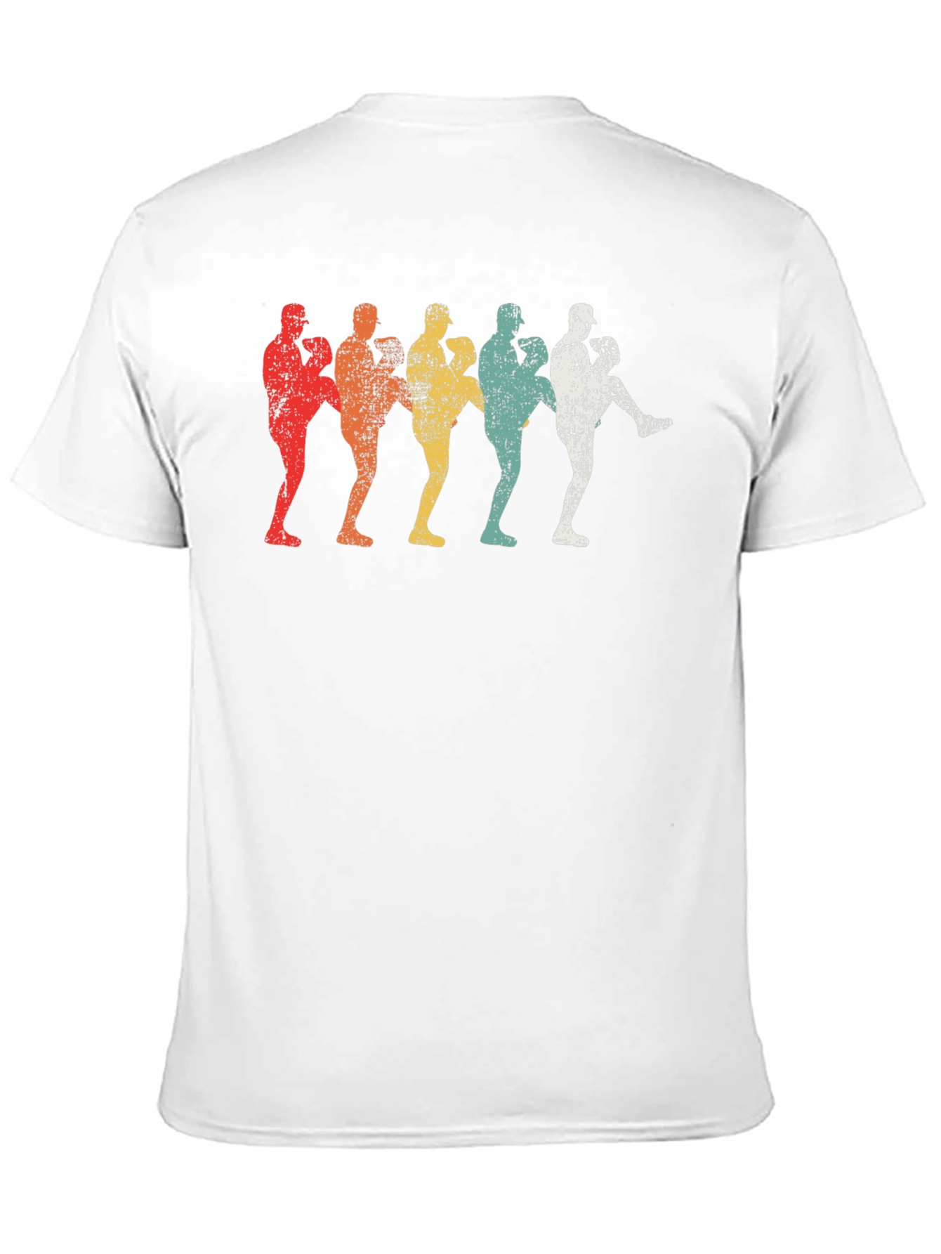 Retro Baseball Pitcher T-Shirt