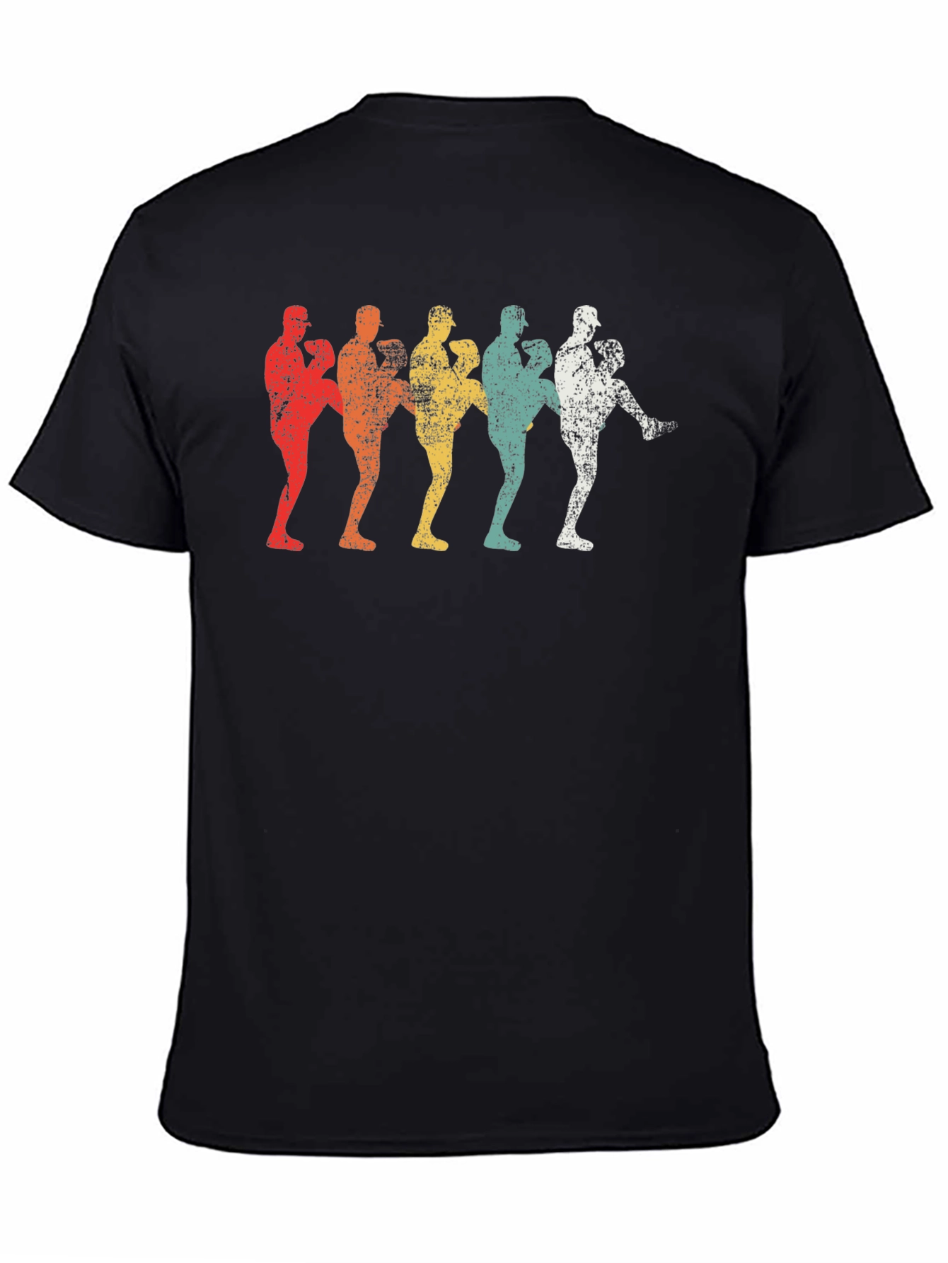 Retro Baseball Pitcher T-Shirt