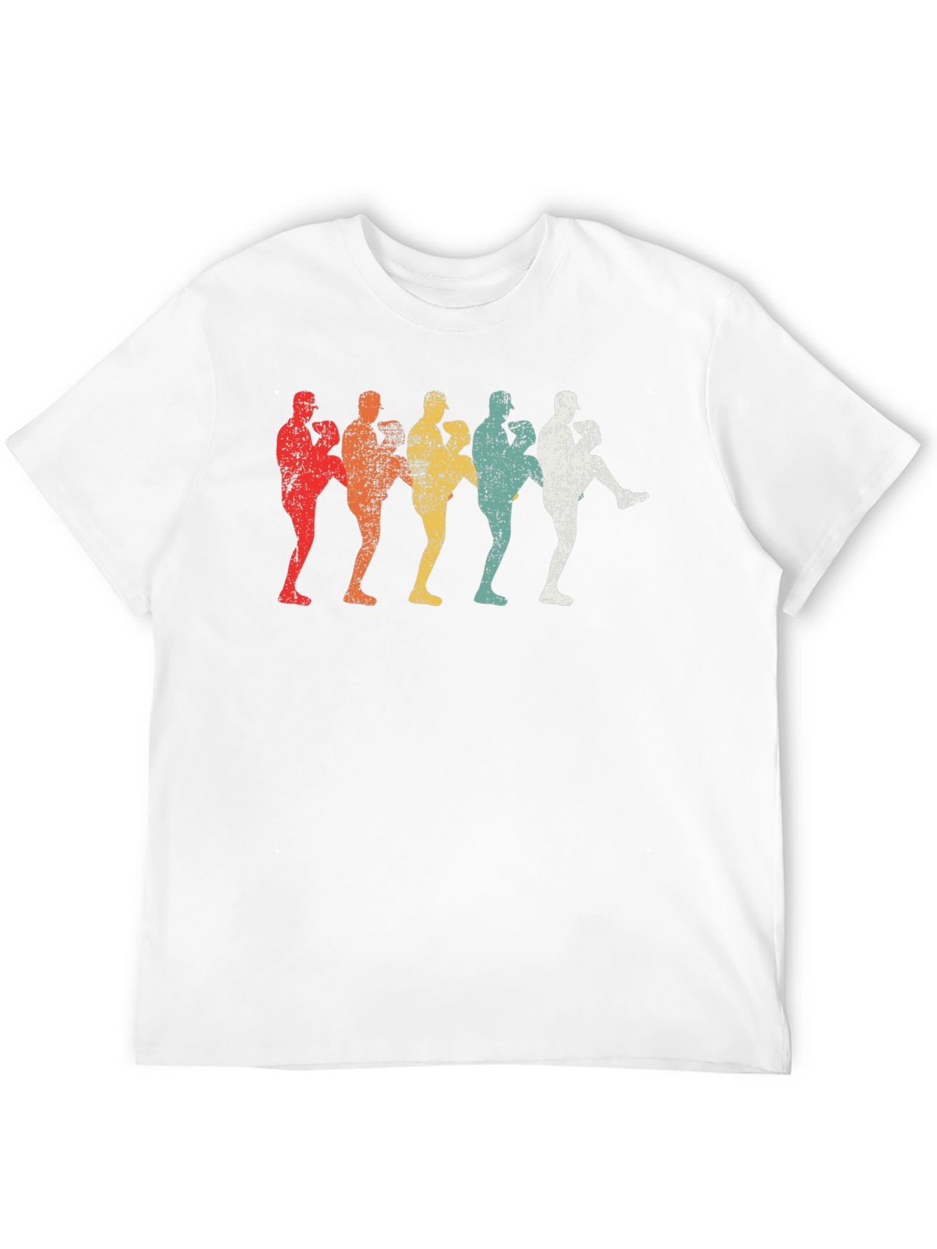 Retro Baseball Pitcher T-Shirt