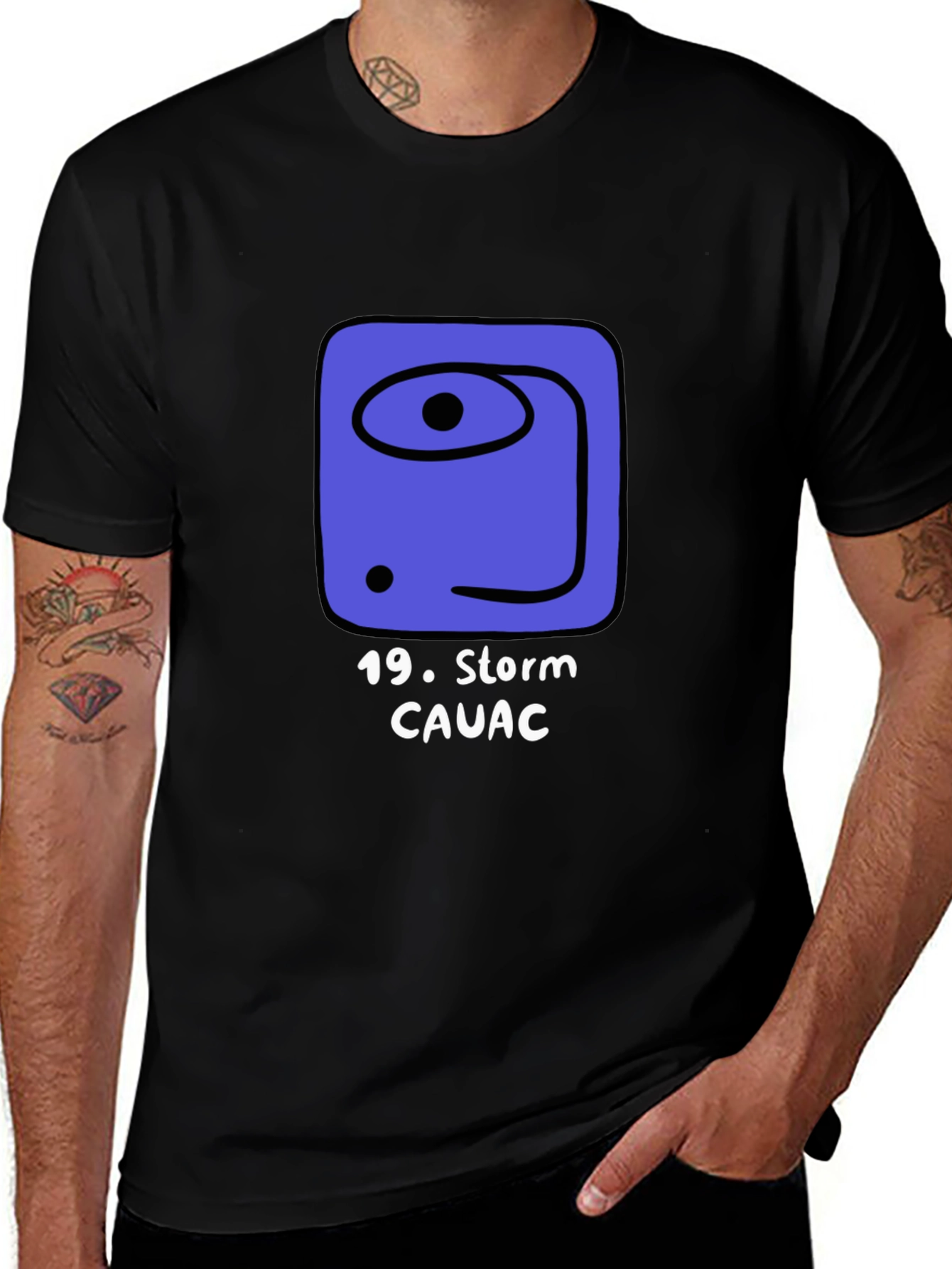 Storm CAUAC T-Shirt - Mayan Calendar Design