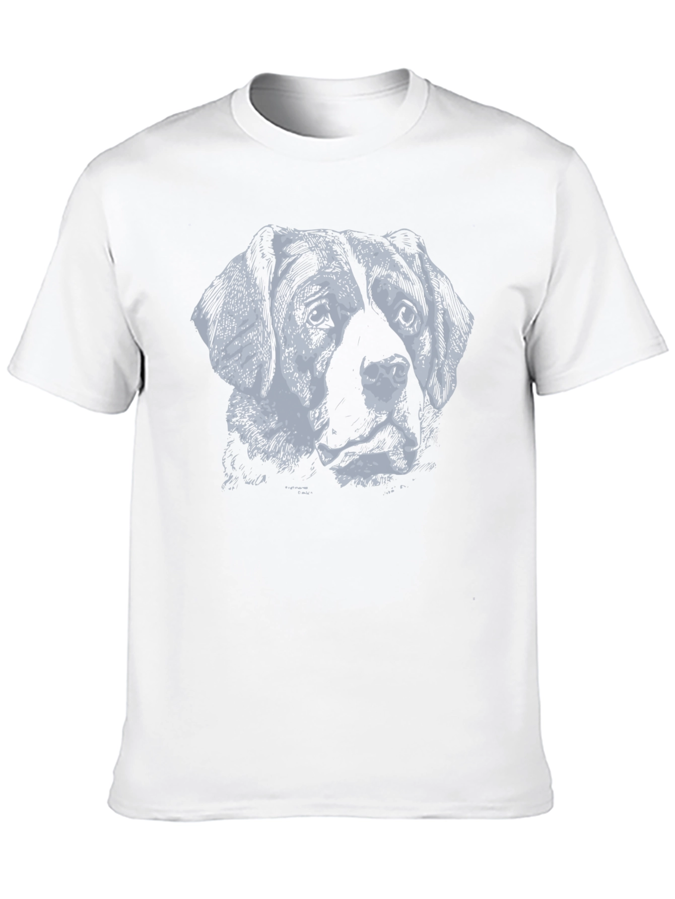 Mens Black Graphic Print T-Shirt