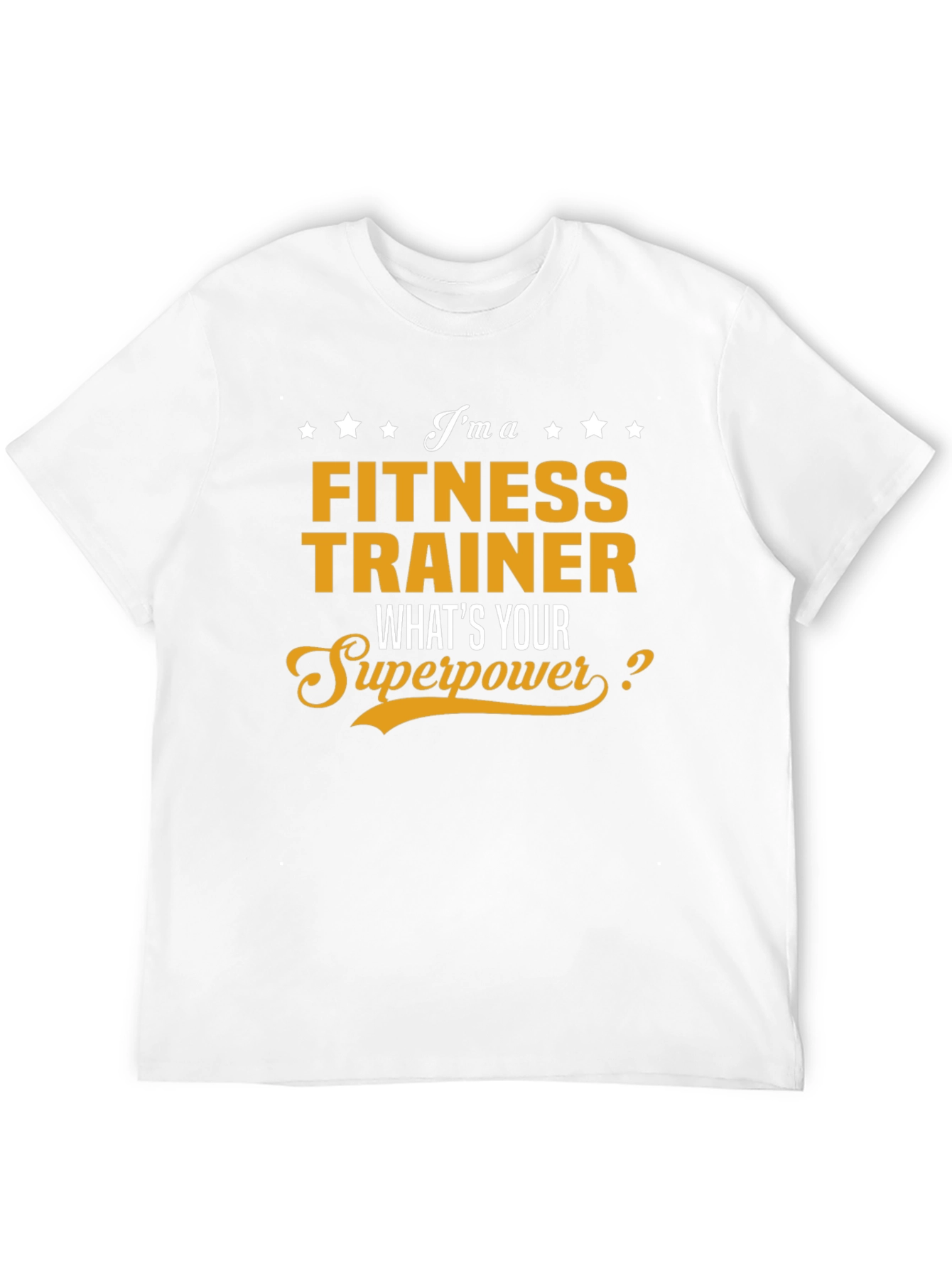Fitness Trainer Superpower T-Shirt - Gym Workout Tee